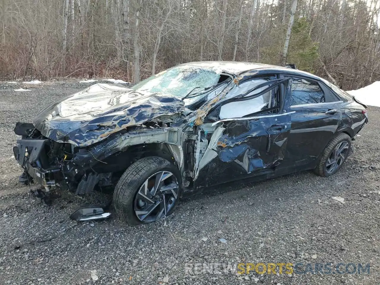 1 fotografías del automóvil dañado KMHLN4DG4RU823139 HYUNDAI ELANTRA LU 2024
