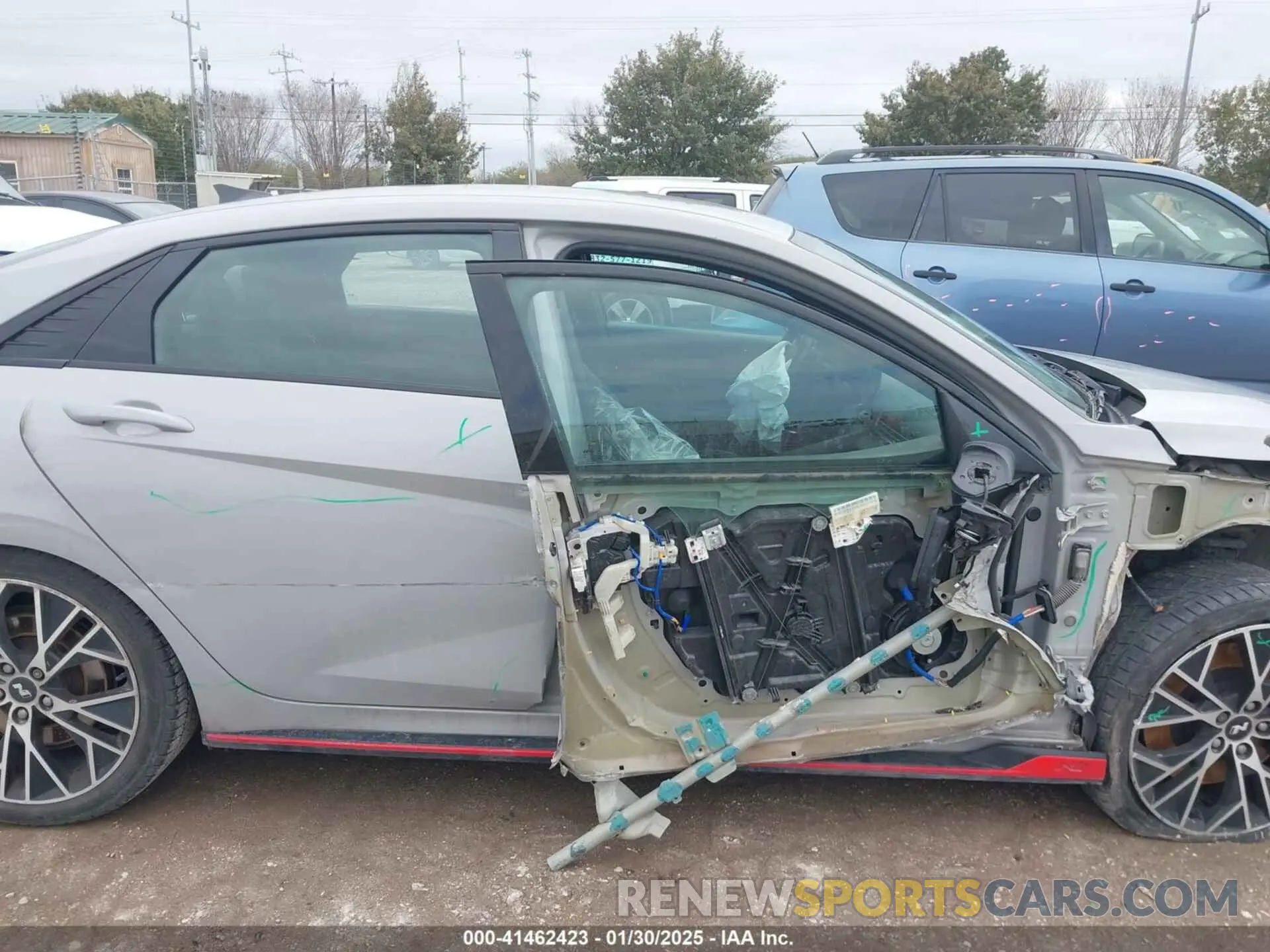 13 fotografías del automóvil dañado KMHLW4AK2NU003559 HYUNDAI ELANTRA N 2022