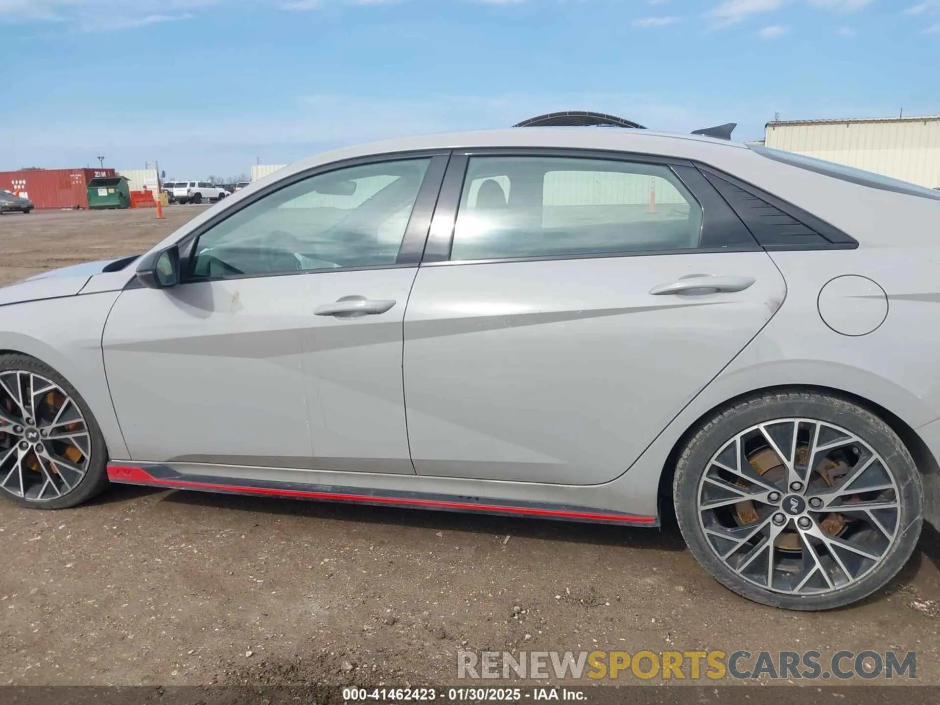 14 fotografías del automóvil dañado KMHLW4AK2NU003559 HYUNDAI ELANTRA N 2022