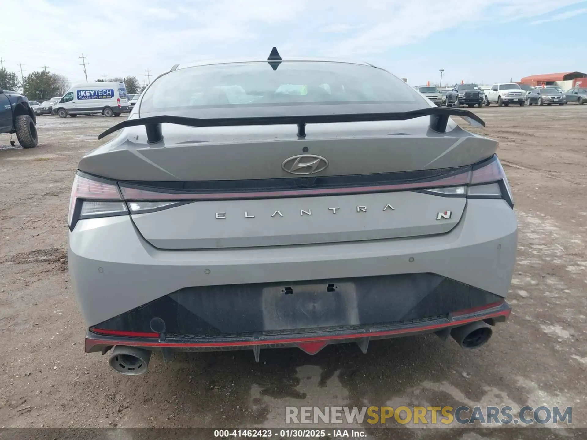 16 fotografías del automóvil dañado KMHLW4AK2NU003559 HYUNDAI ELANTRA N 2022