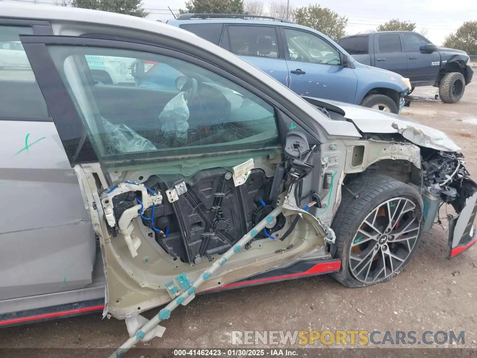 6 fotografías del automóvil dañado KMHLW4AK2NU003559 HYUNDAI ELANTRA N 2022