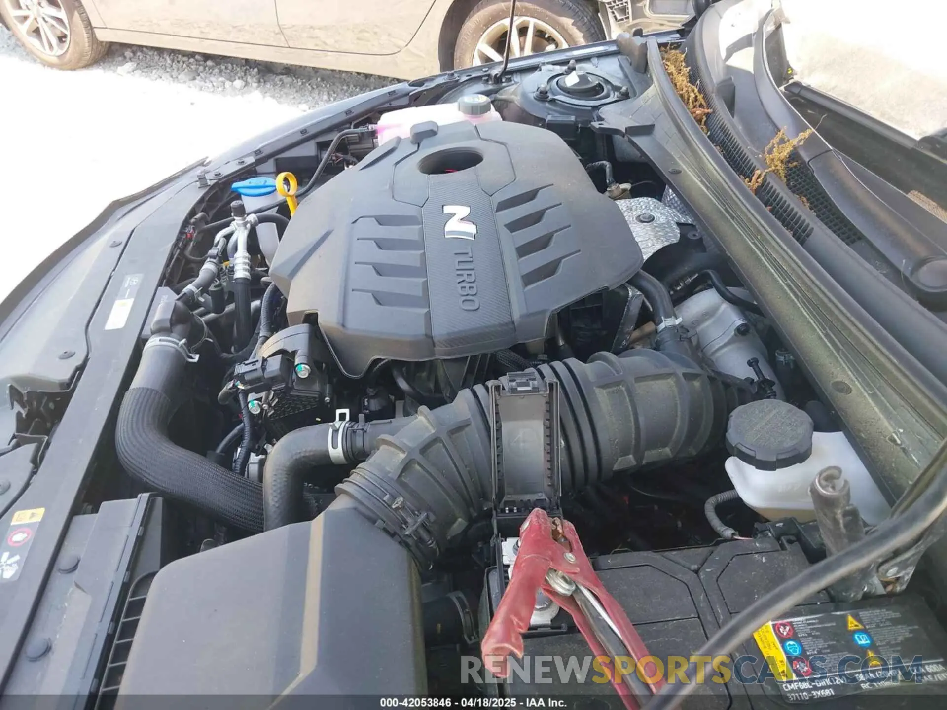 10 fotografías del automóvil dañado KMHLW4AK2NU004940 HYUNDAI ELANTRA N 2022