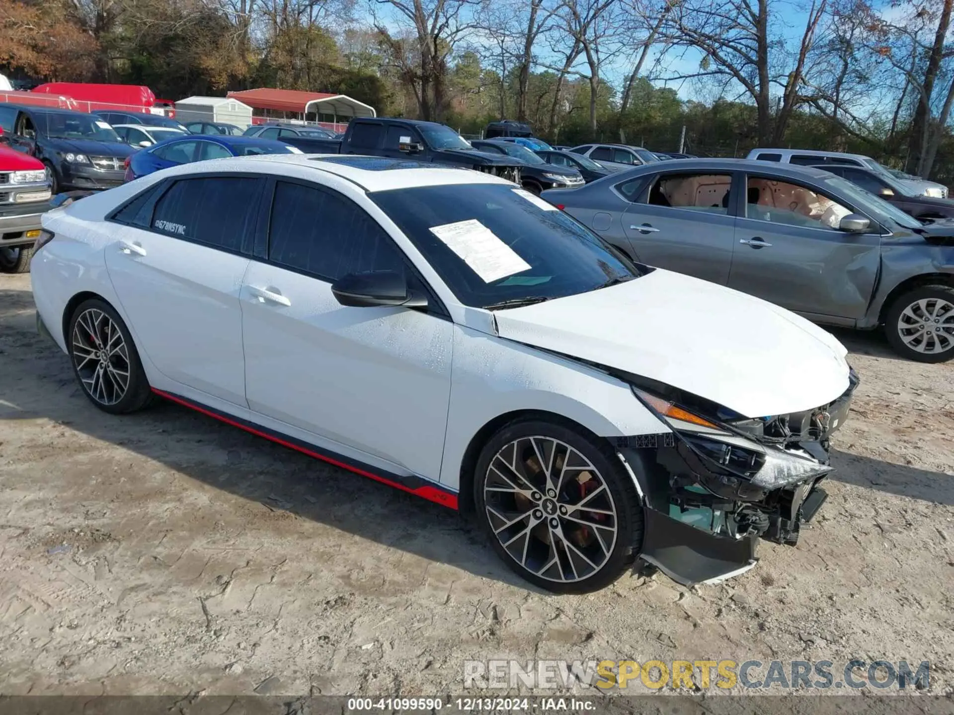 1 fotografías del automóvil dañado KMHLW4AK3NU003327 HYUNDAI ELANTRA N 2022