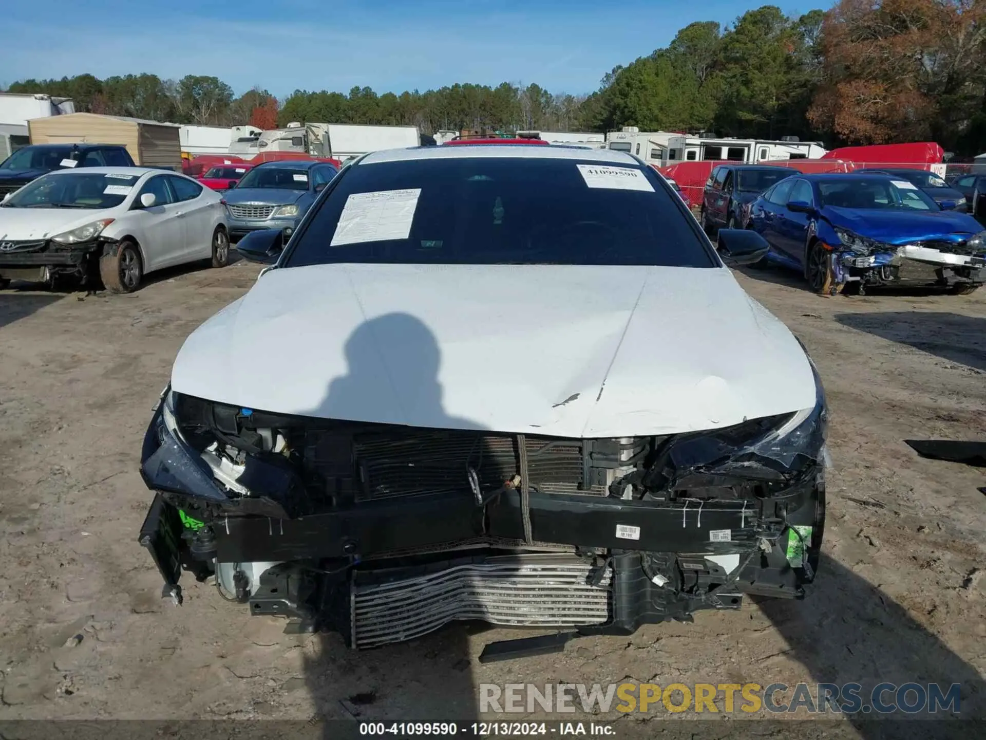 12 fotografías del automóvil dañado KMHLW4AK3NU003327 HYUNDAI ELANTRA N 2022
