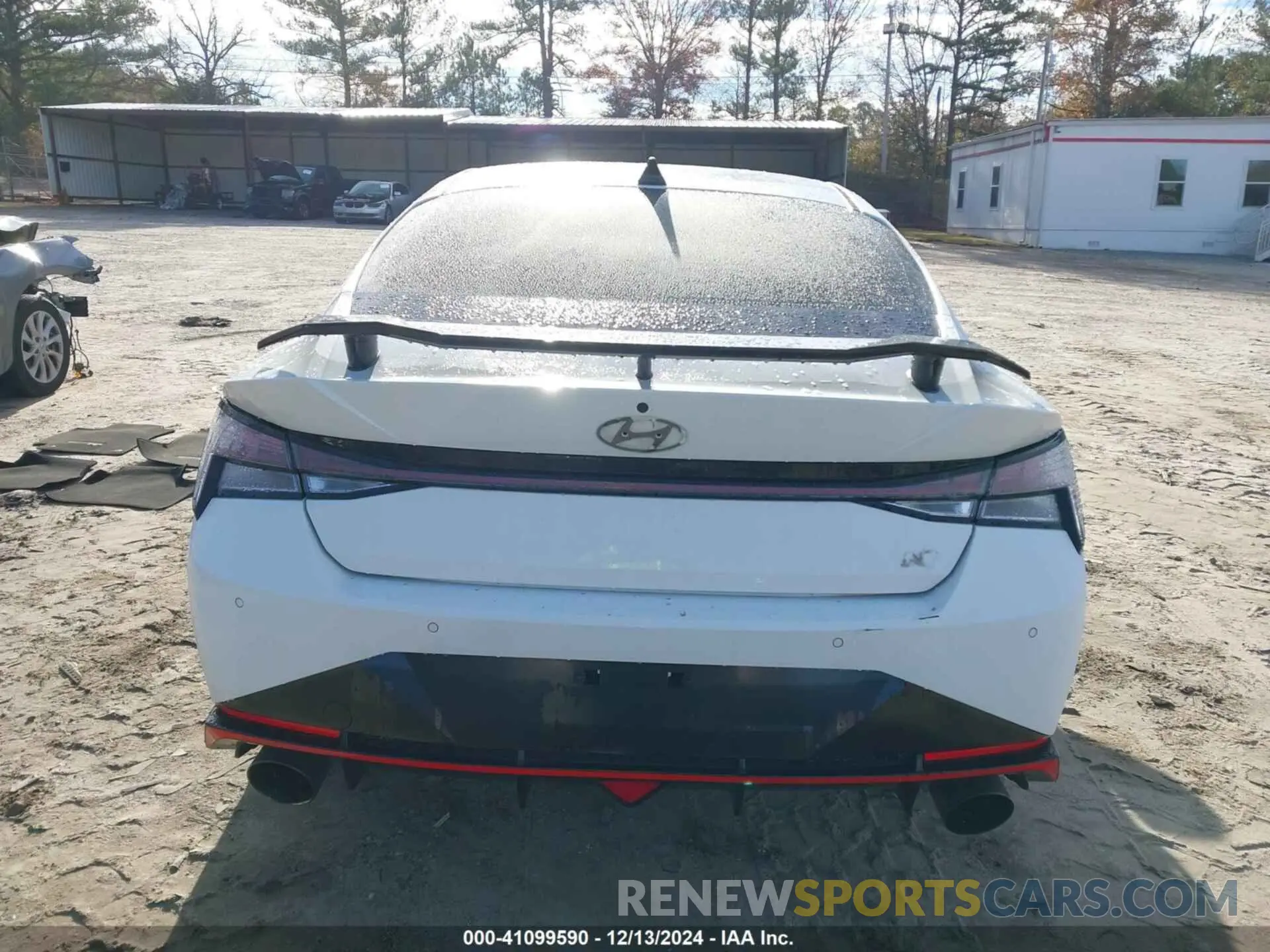 16 fotografías del automóvil dañado KMHLW4AK3NU003327 HYUNDAI ELANTRA N 2022