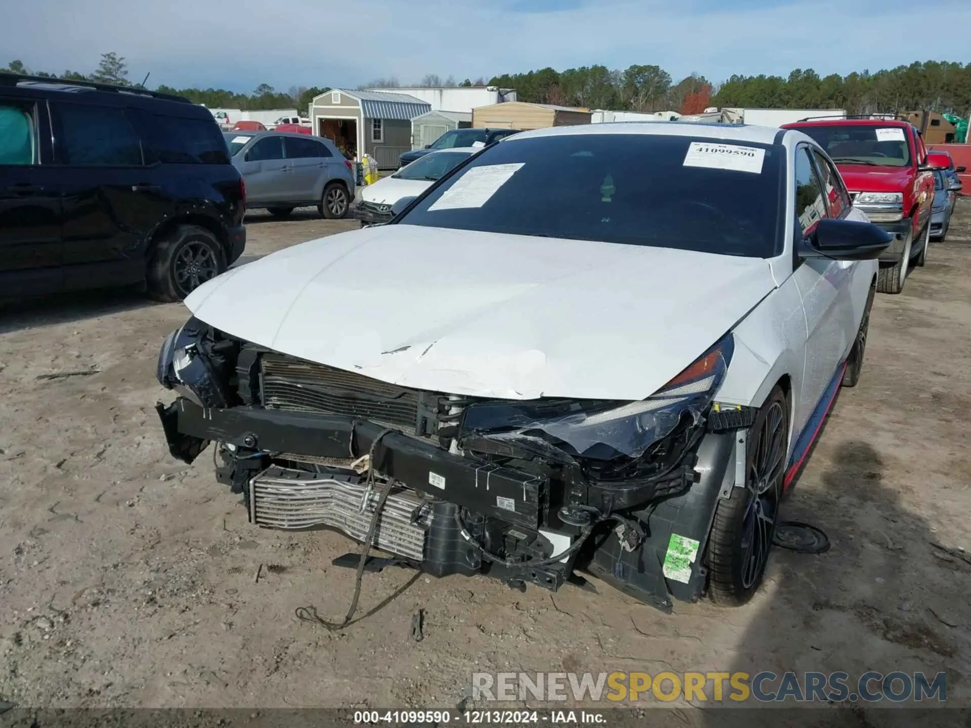6 fotografías del automóvil dañado KMHLW4AK3NU003327 HYUNDAI ELANTRA N 2022
