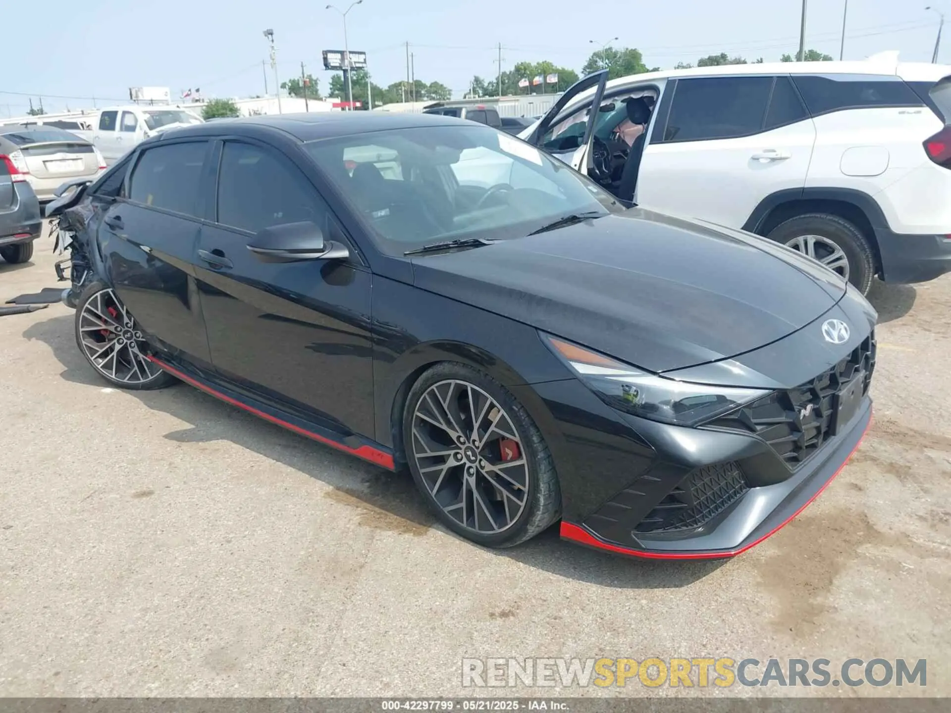 1 fotografías del automóvil dañado KMHLW4AK6NU005962 HYUNDAI ELANTRA N 2022