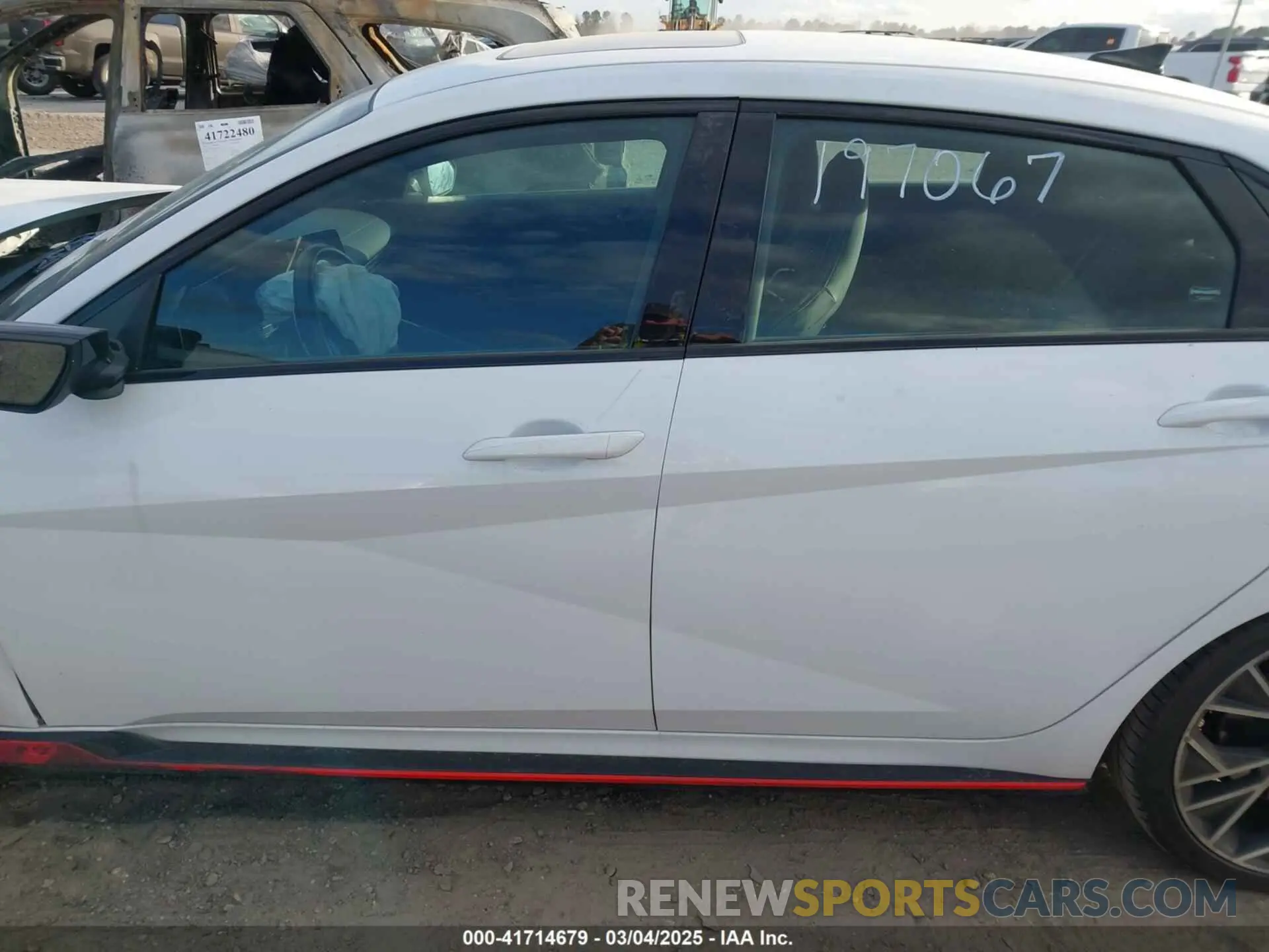 14 fotografías del automóvil dañado KMHLW4AK6NU008649 HYUNDAI ELANTRA N 2022