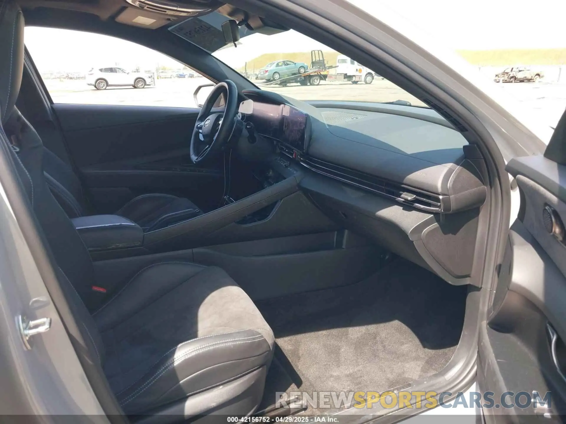 5 fotografías del automóvil dañado KMHLW4AK9NU008435 HYUNDAI ELANTRA N 2022