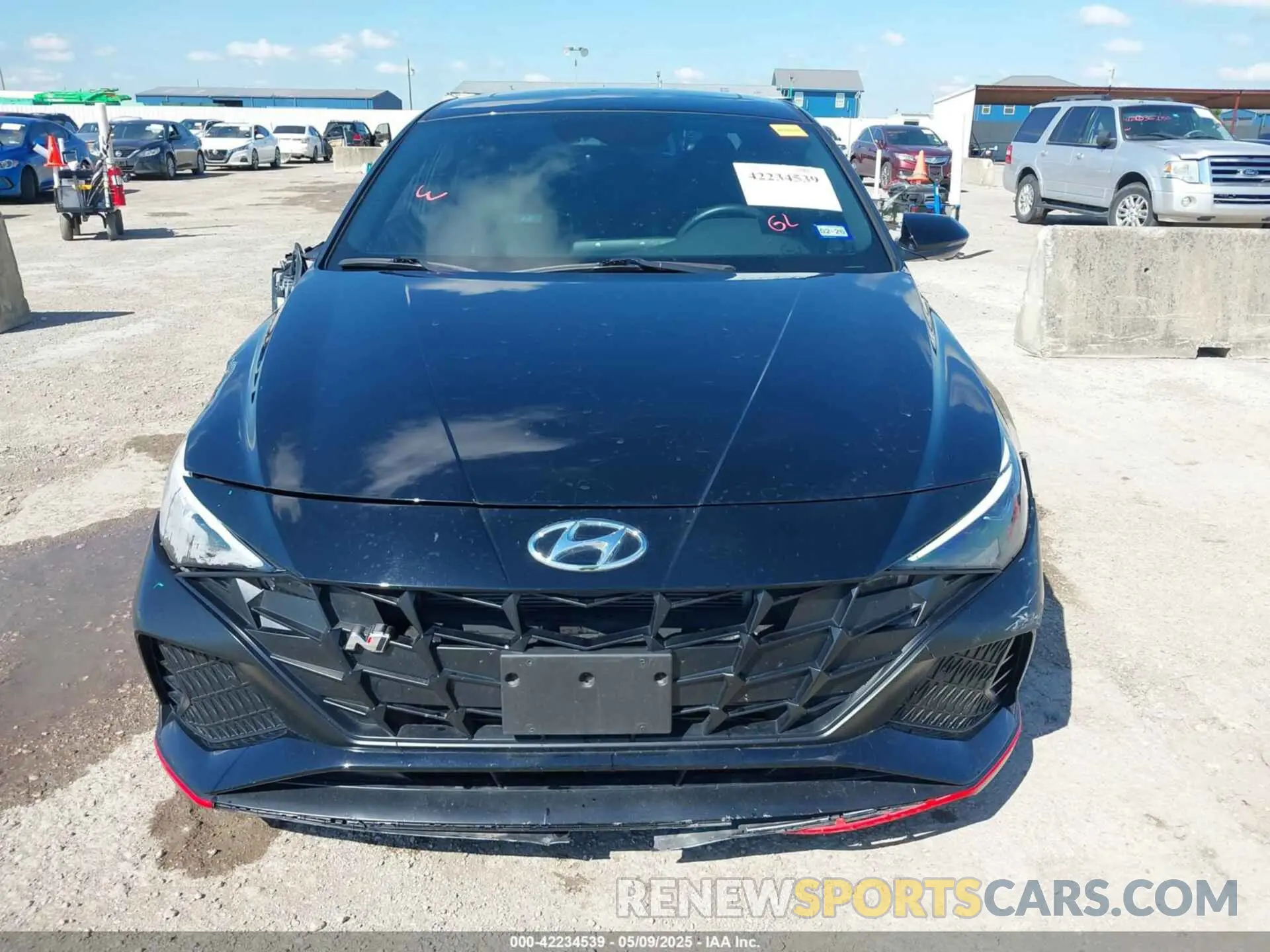12 fotografías del automóvil dañado KMHLW4AK2PU009610 HYUNDAI ELANTRA N 2023