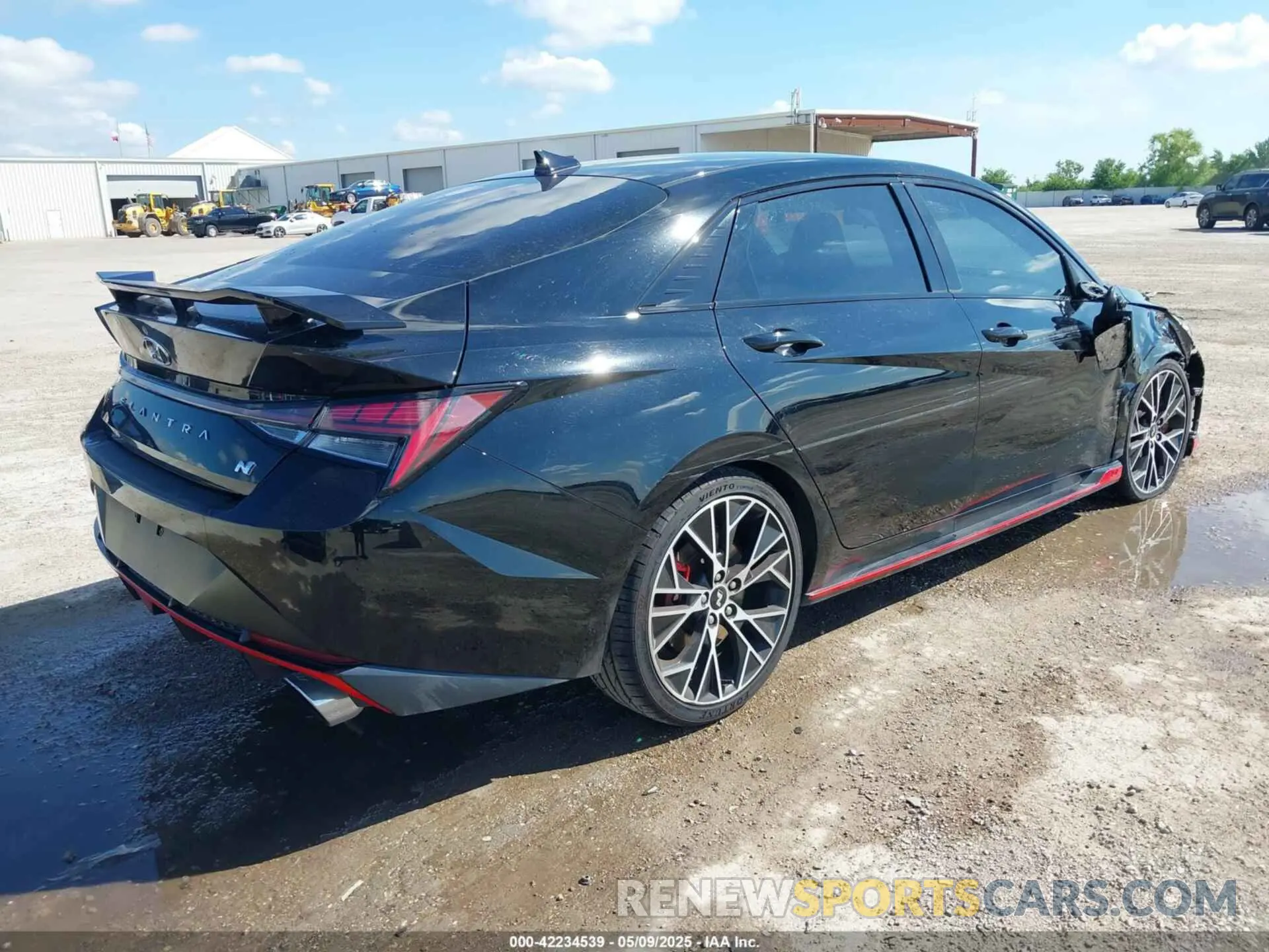4 fotografías del automóvil dañado KMHLW4AK2PU009610 HYUNDAI ELANTRA N 2023