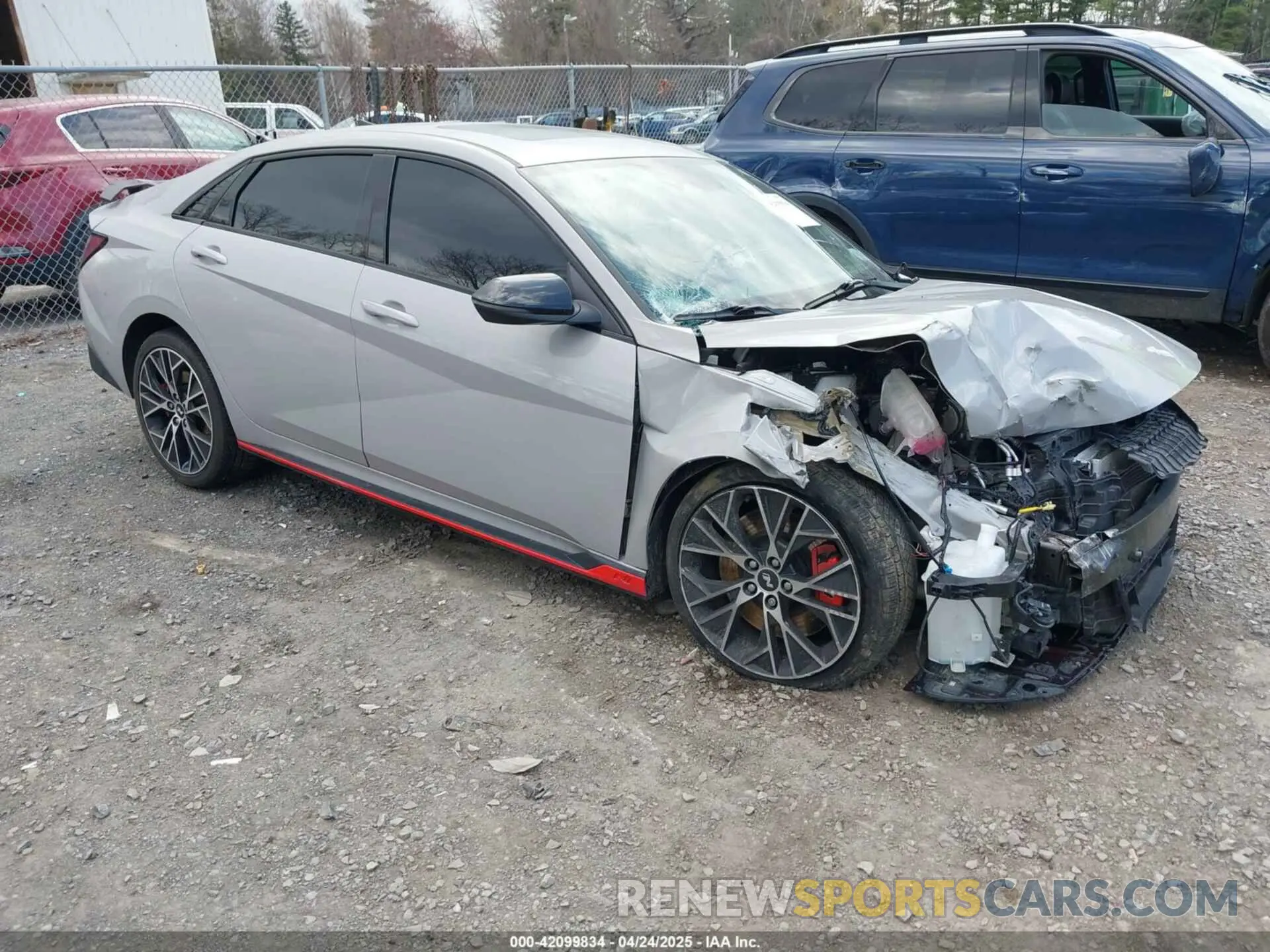 1 fotografías del automóvil dañado KMHLW4AK2PU009977 HYUNDAI ELANTRA N 2023