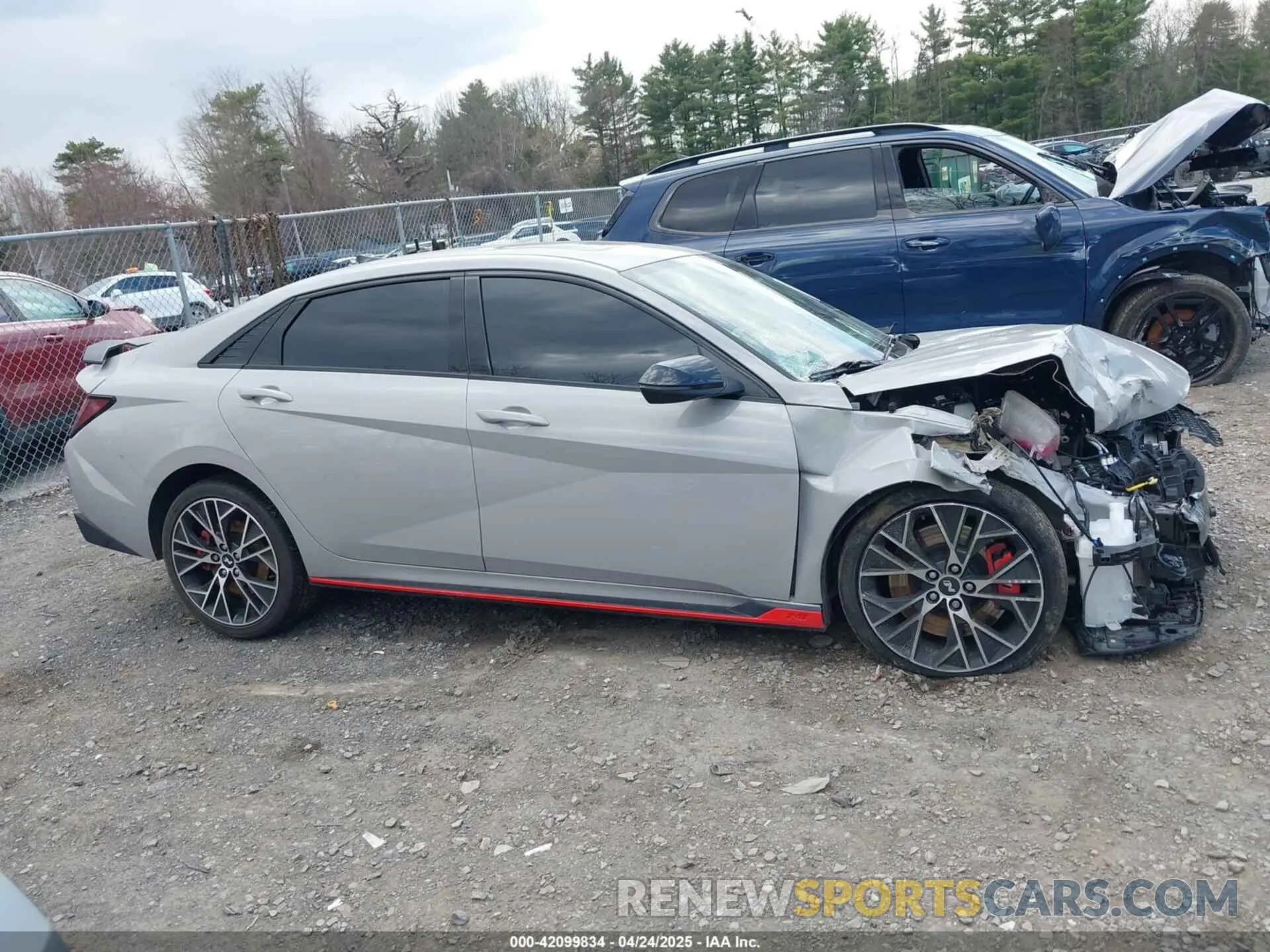 13 fotografías del automóvil dañado KMHLW4AK2PU009977 HYUNDAI ELANTRA N 2023