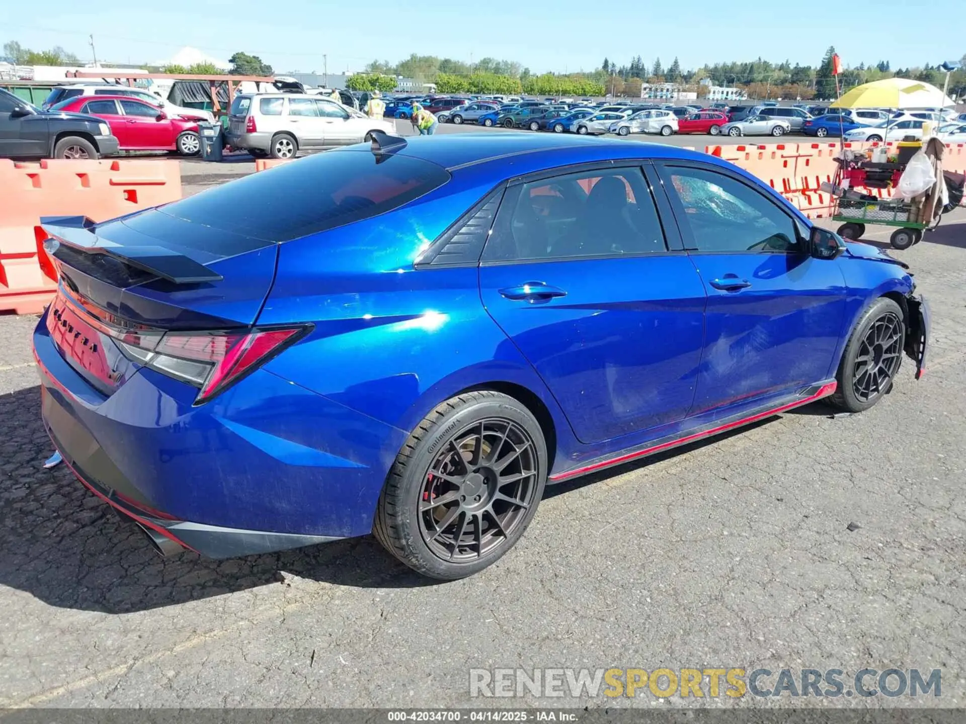 4 fotografías del automóvil dañado KMHLW4AK5PU010766 HYUNDAI ELANTRA N 2023