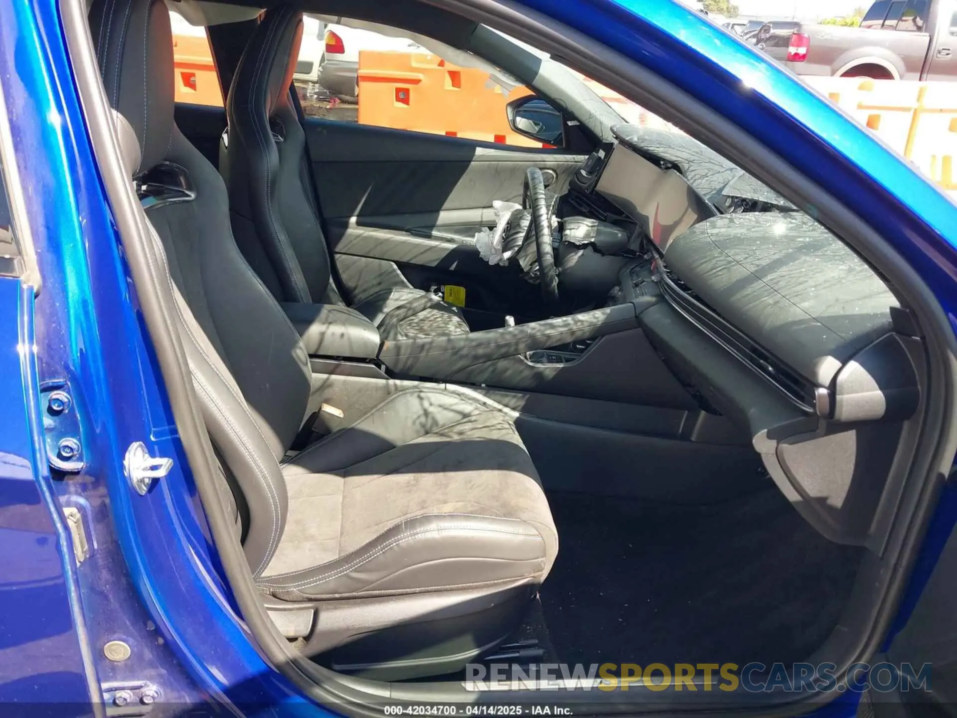 5 fotografías del automóvil dañado KMHLW4AK5PU010766 HYUNDAI ELANTRA N 2023