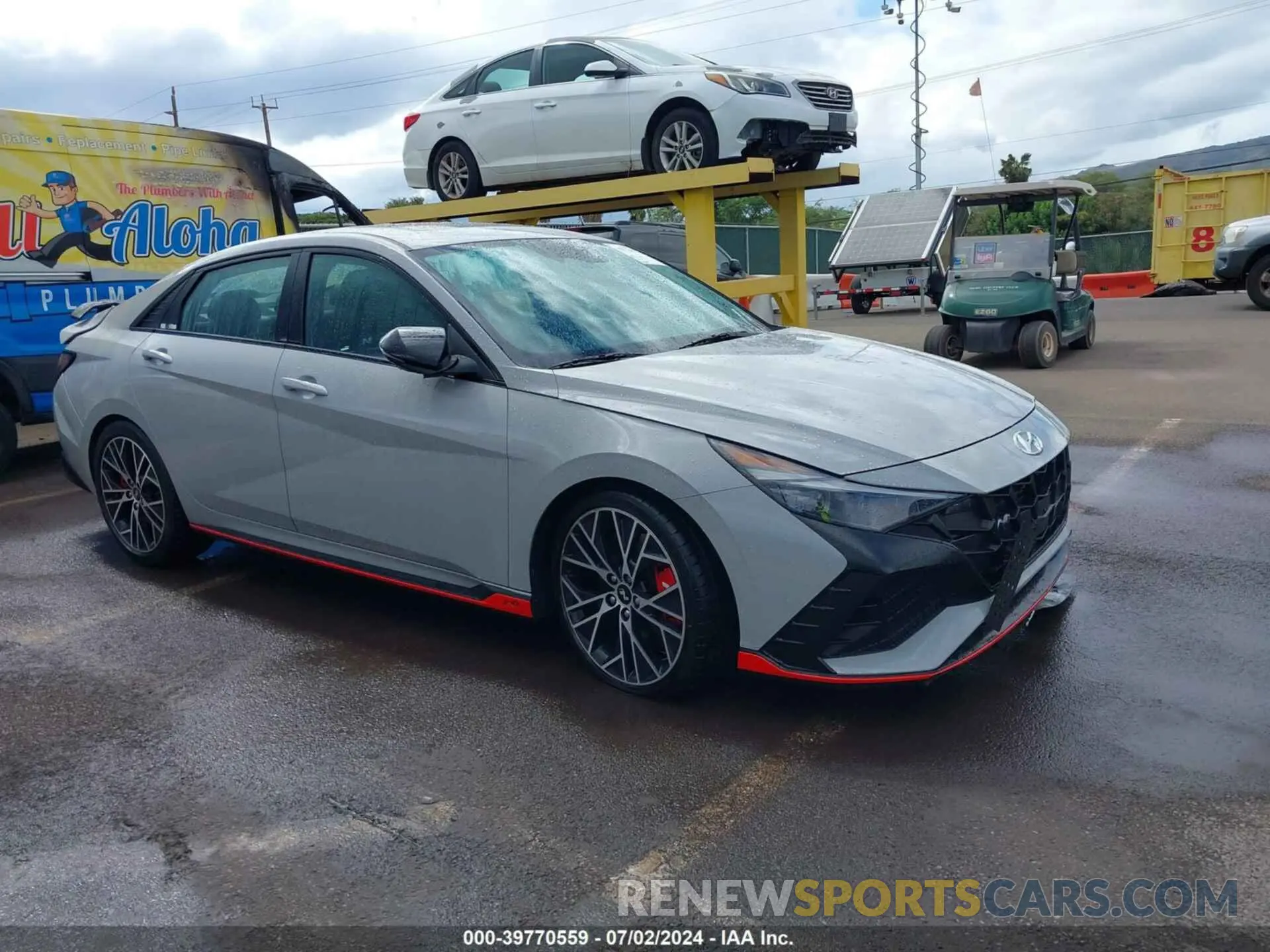 1 fotografías del automóvil dañado KMHLW4AK5PU014557 HYUNDAI ELANTRA N 2023