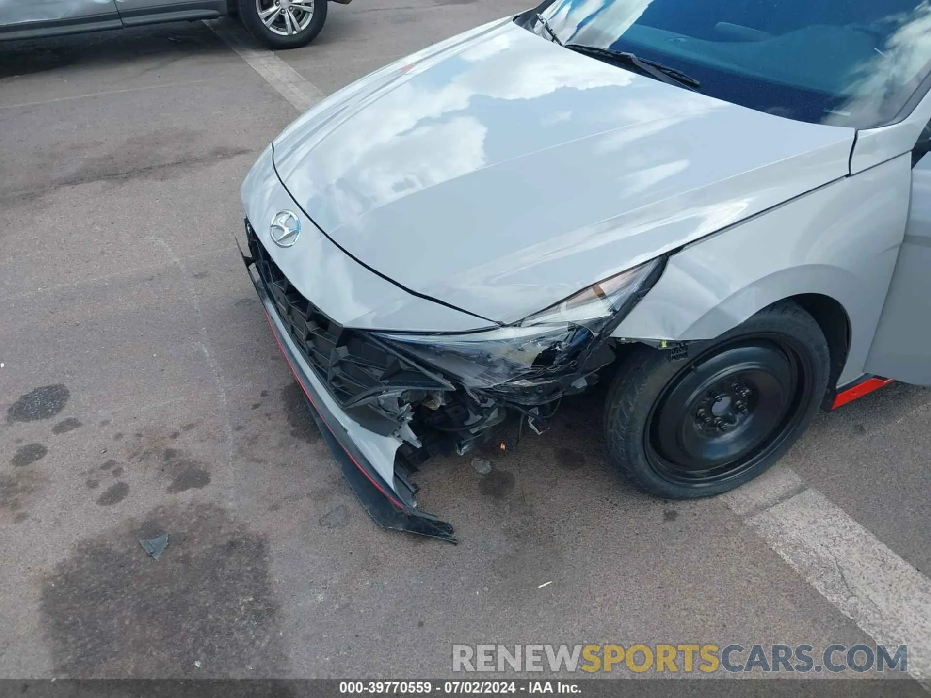 18 fotografías del automóvil dañado KMHLW4AK5PU014557 HYUNDAI ELANTRA N 2023