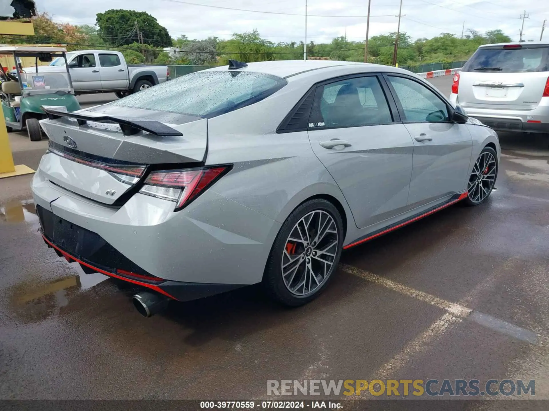 4 fotografías del automóvil dañado KMHLW4AK5PU014557 HYUNDAI ELANTRA N 2023