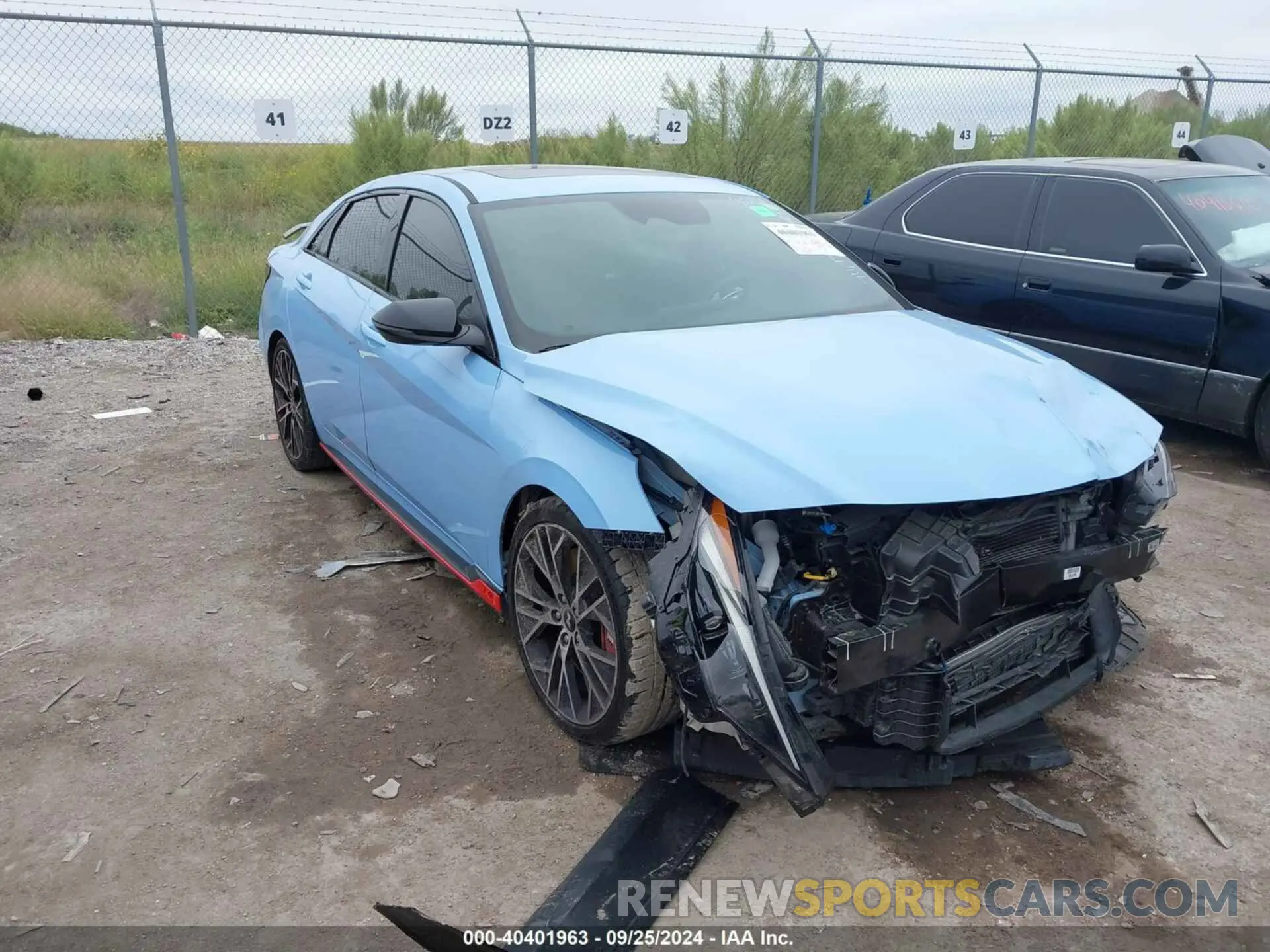 1 fotografías del automóvil dañado KMHLW4AK6PU009528 HYUNDAI ELANTRA N 2023