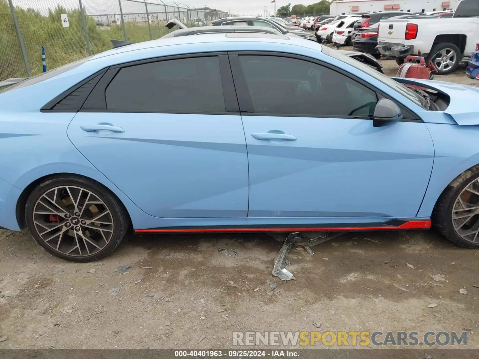 12 fotografías del automóvil dañado KMHLW4AK6PU009528 HYUNDAI ELANTRA N 2023