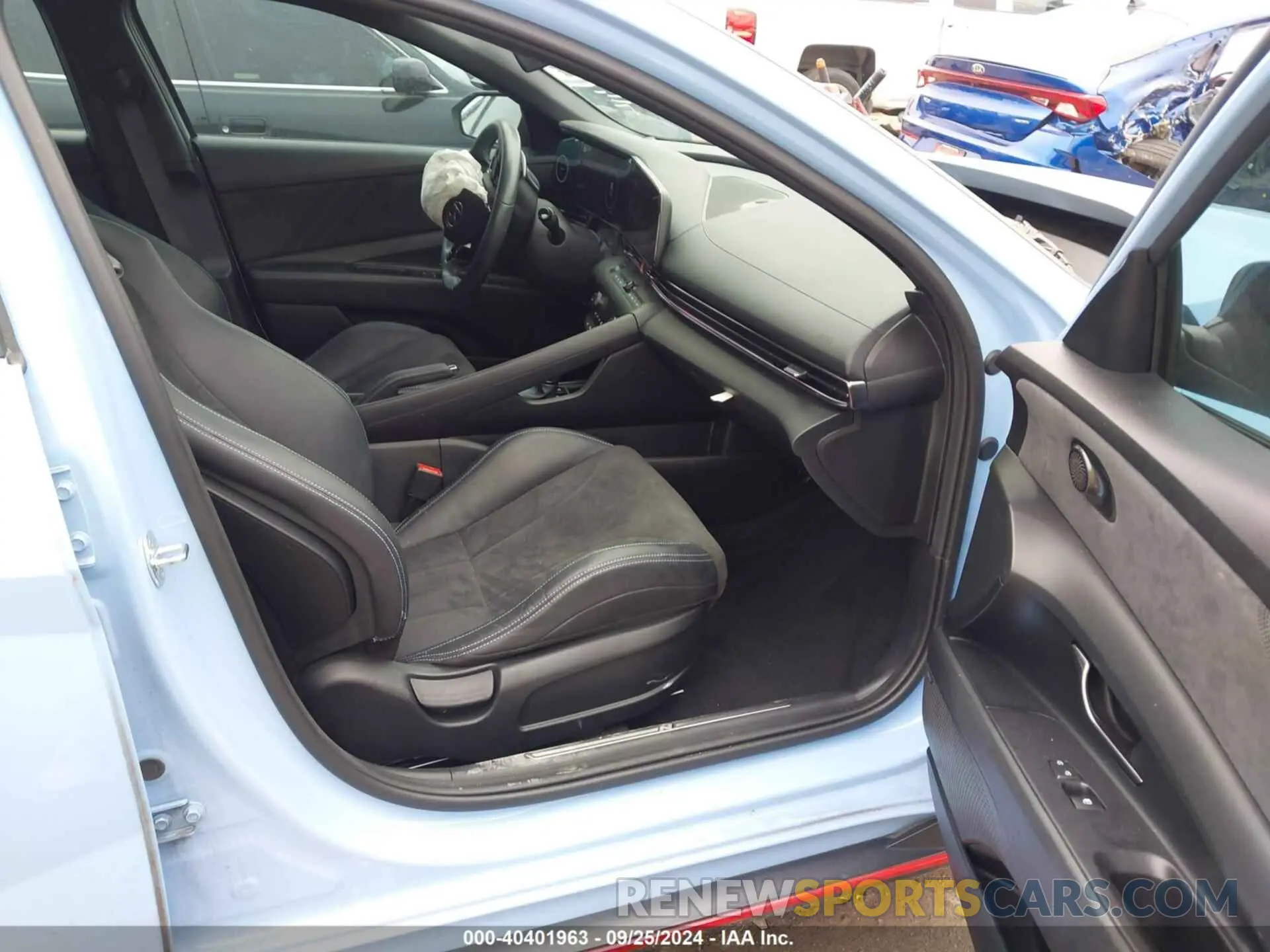 5 fotografías del automóvil dañado KMHLW4AK6PU009528 HYUNDAI ELANTRA N 2023