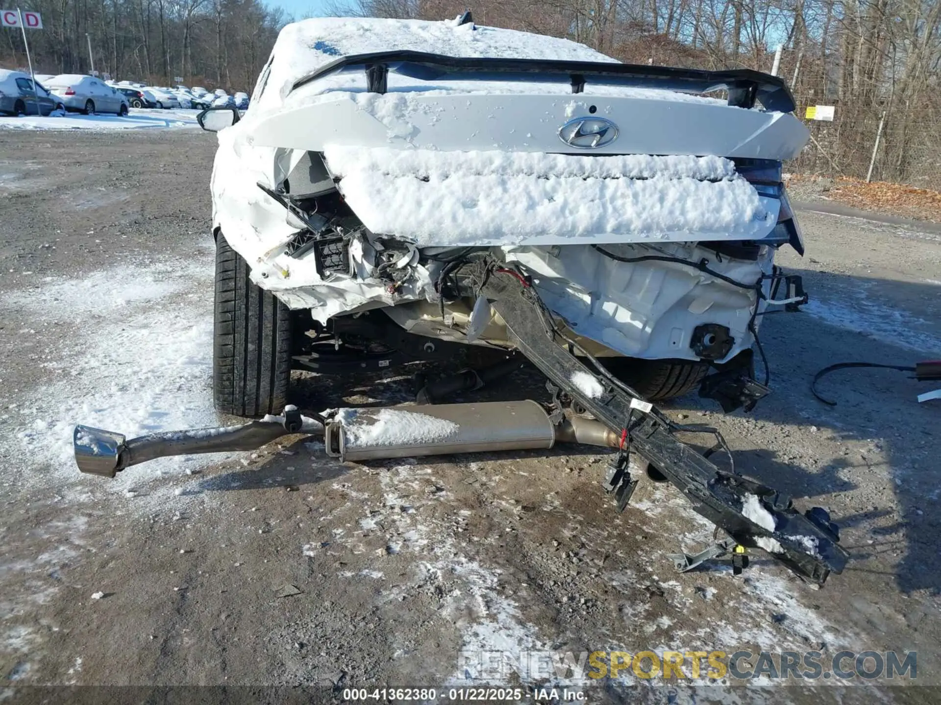 6 fotografías del automóvil dañado KMHLW4AK6PU011540 HYUNDAI ELANTRA N 2023