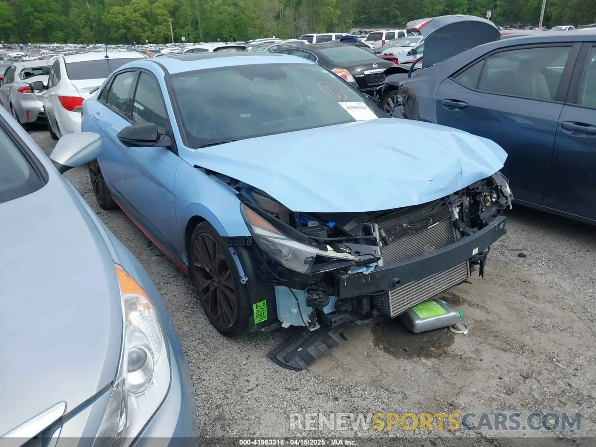 1 fotografías del automóvil dañado KMHLW4AK6PU015054 HYUNDAI ELANTRA N 2023