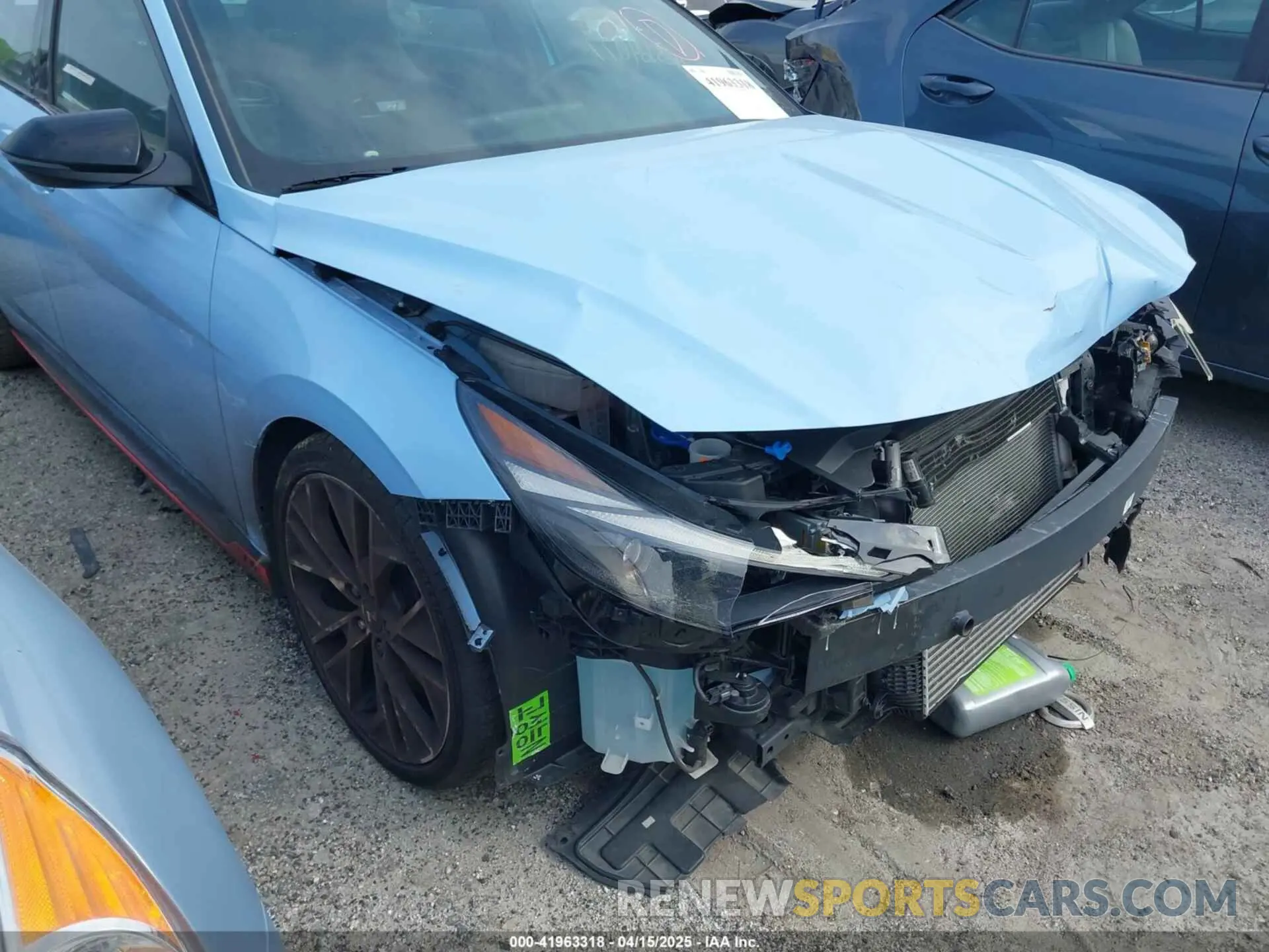 17 fotografías del automóvil dañado KMHLW4AK6PU015054 HYUNDAI ELANTRA N 2023