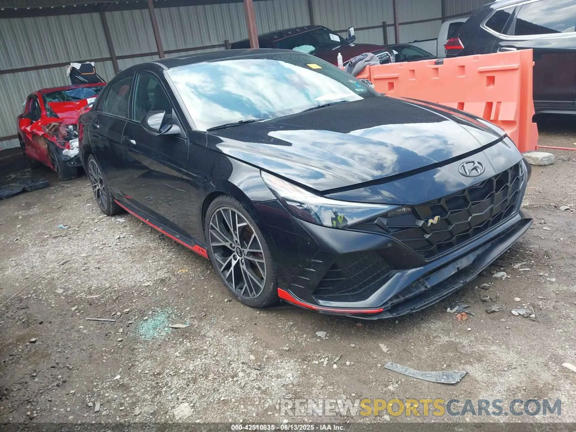 1 fotografías del automóvil dañado KMHLW4AK8PU013564 HYUNDAI ELANTRA N 2023