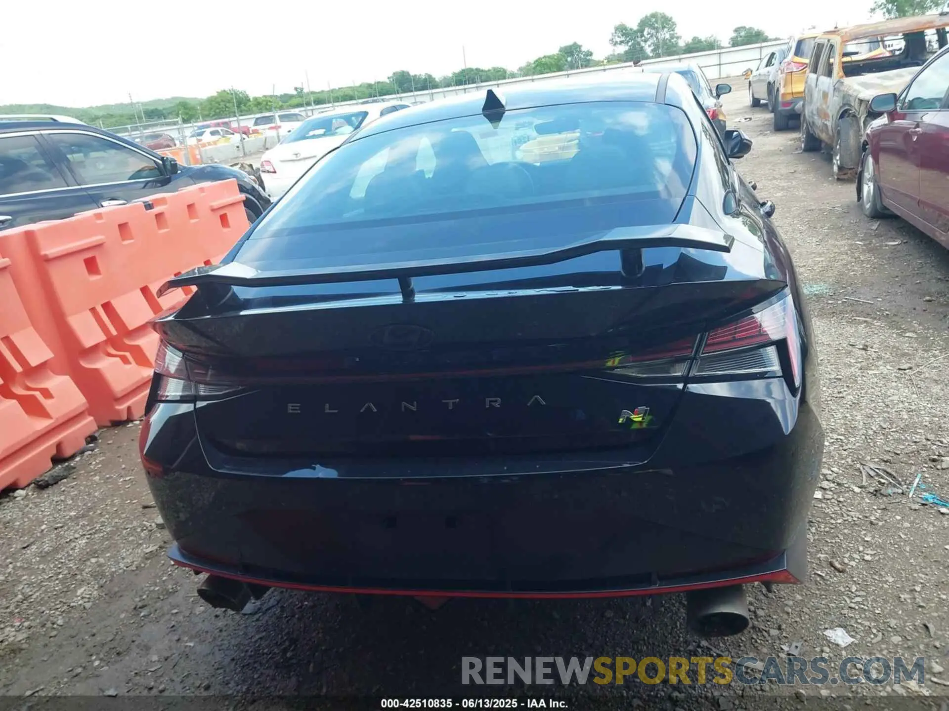 17 fotografías del automóvil dañado KMHLW4AK8PU013564 HYUNDAI ELANTRA N 2023