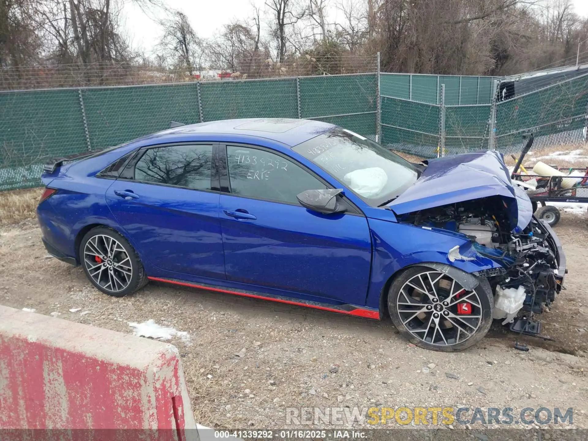 14 fotografías del automóvil dañado KMHLW4AKXPU015929 HYUNDAI ELANTRA N 2023