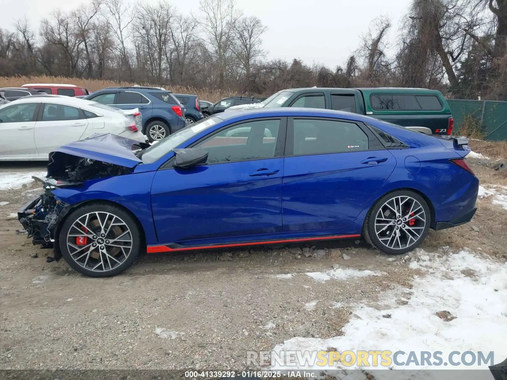 15 fotografías del automóvil dañado KMHLW4AKXPU015929 HYUNDAI ELANTRA N 2023