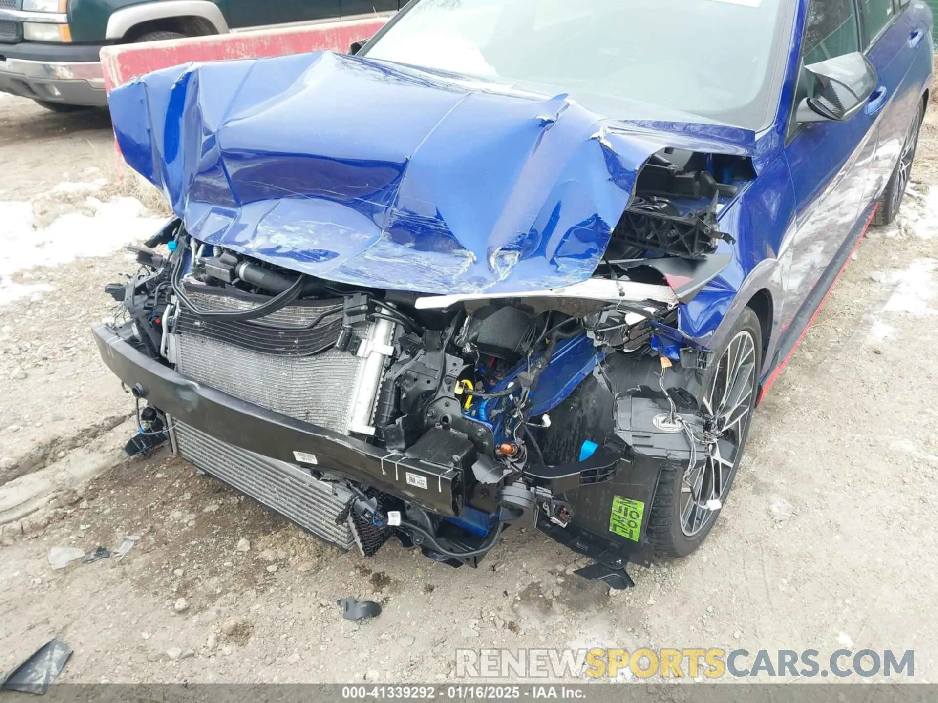 6 fotografías del automóvil dañado KMHLW4AKXPU015929 HYUNDAI ELANTRA N 2023