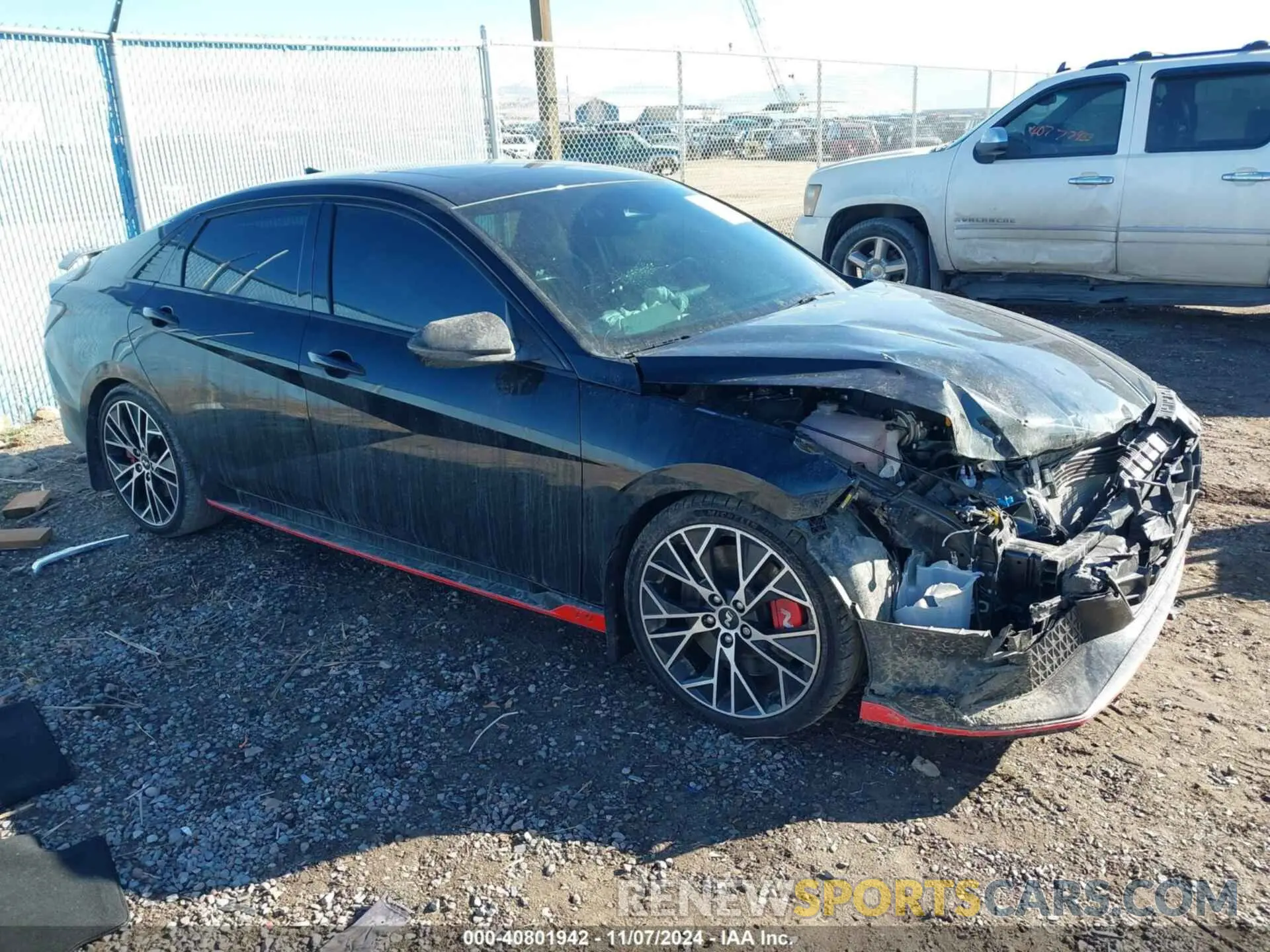 1 fotografías del automóvil dañado KMHLW4AKXPU016434 HYUNDAI ELANTRA N 2023