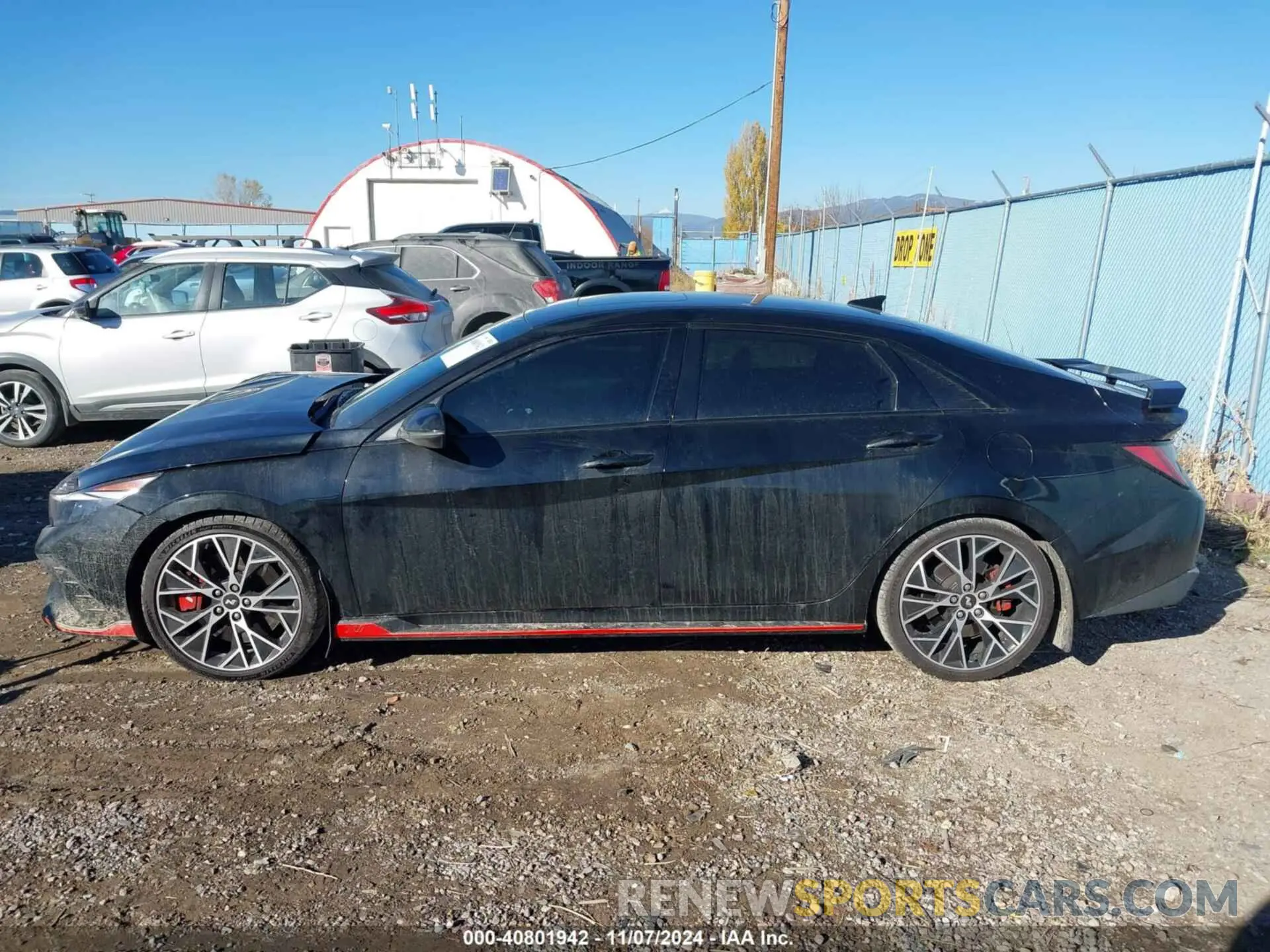 15 fotografías del automóvil dañado KMHLW4AKXPU016434 HYUNDAI ELANTRA N 2023