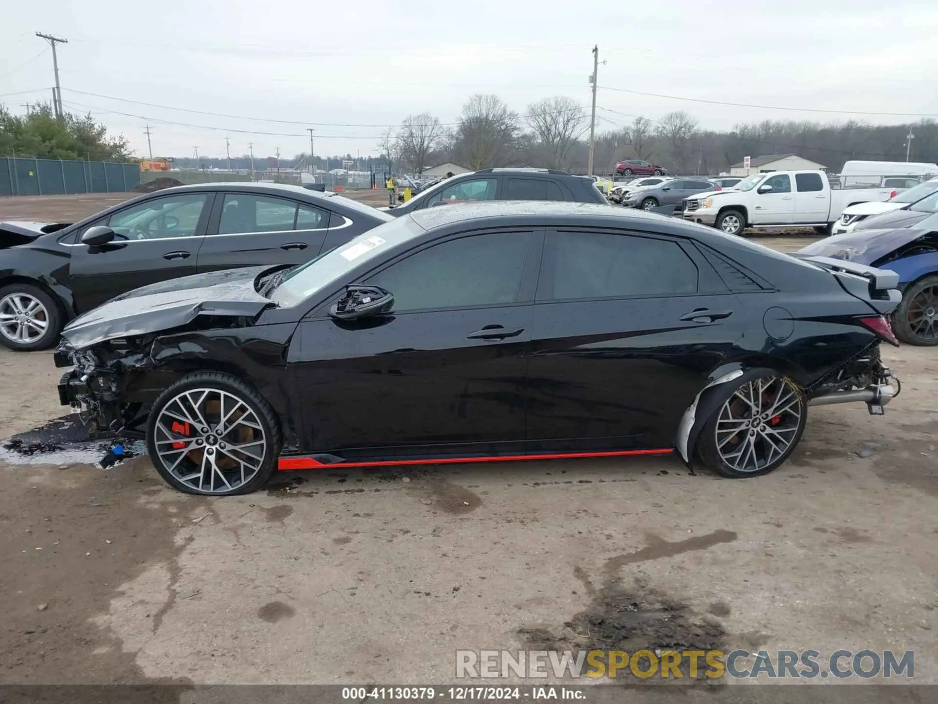 15 fotografías del automóvil dañado KMHLW4AKXPU019141 HYUNDAI ELANTRA N 2023