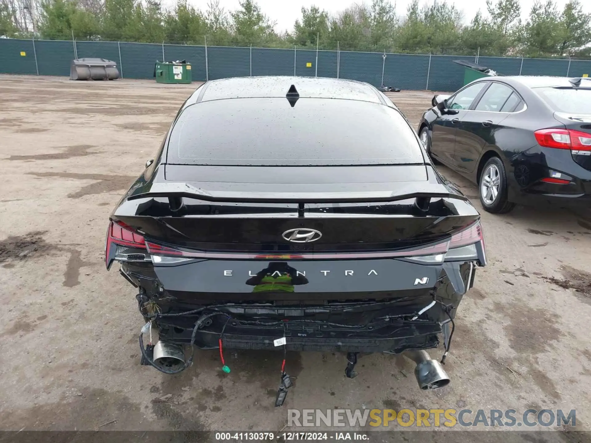 17 fotografías del automóvil dañado KMHLW4AKXPU019141 HYUNDAI ELANTRA N 2023