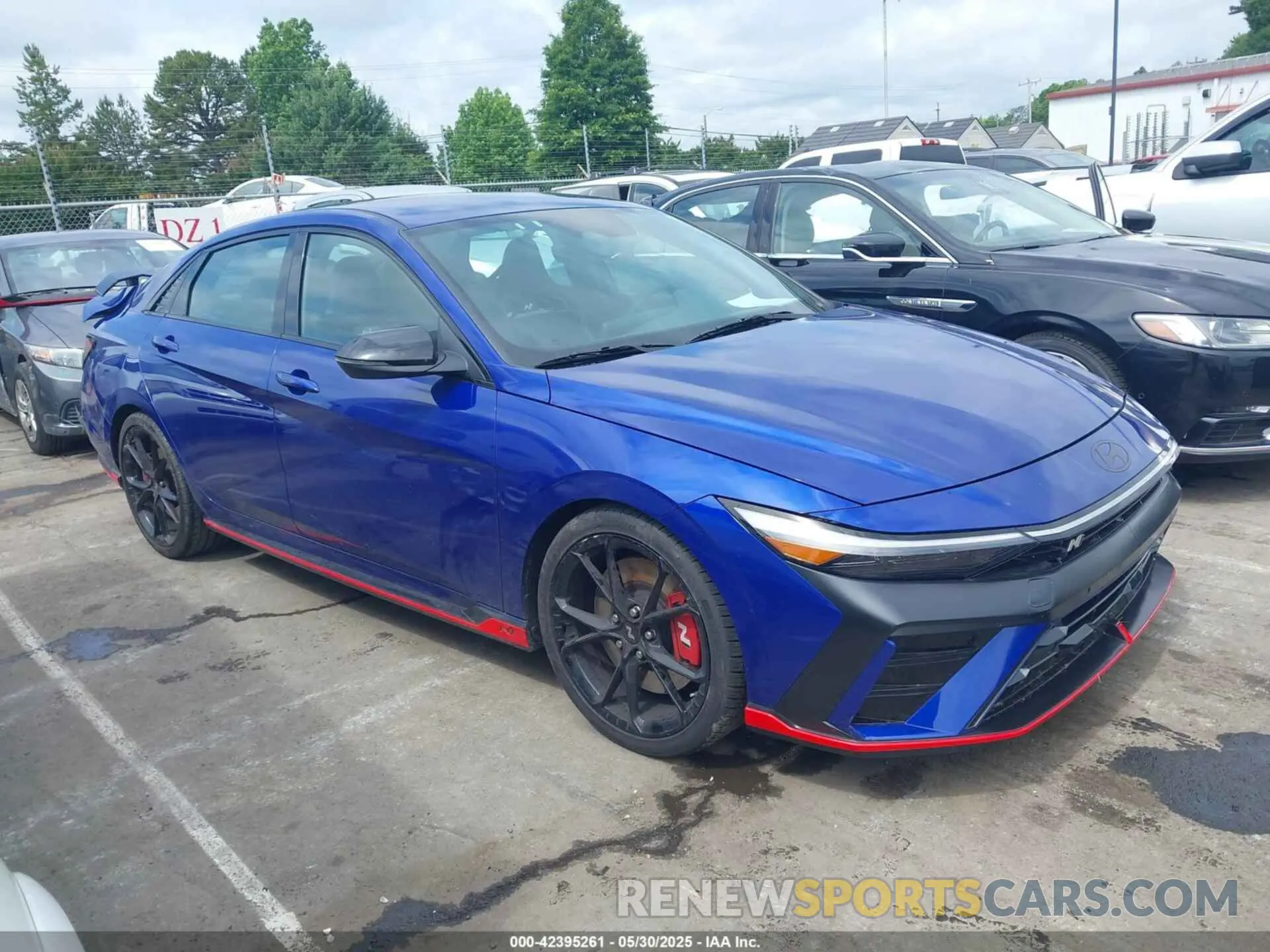 13 fotografías del automóvil dañado KMHLW4DK0RU020006 HYUNDAI ELANTRA N 2024