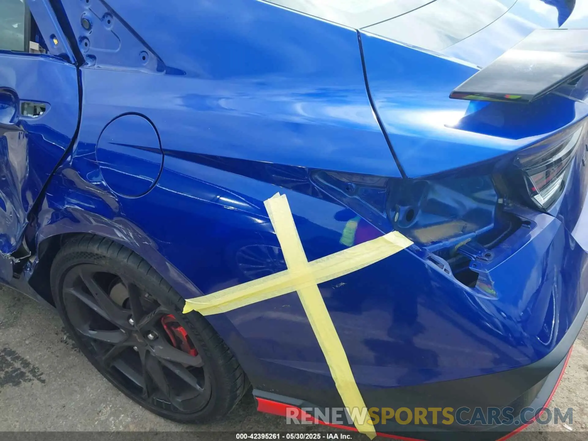 6 fotografías del automóvil dañado KMHLW4DK0RU020006 HYUNDAI ELANTRA N 2024