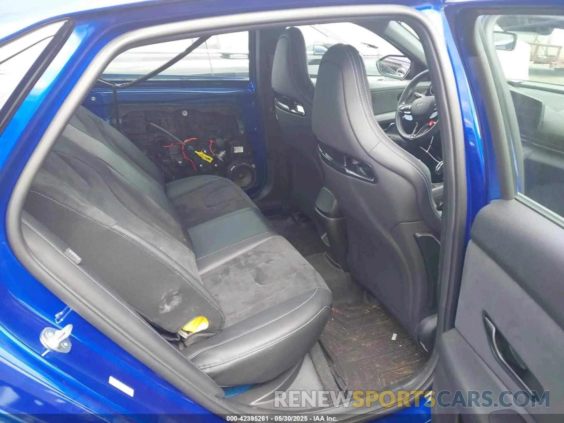 8 fotografías del automóvil dañado KMHLW4DK0RU020006 HYUNDAI ELANTRA N 2024