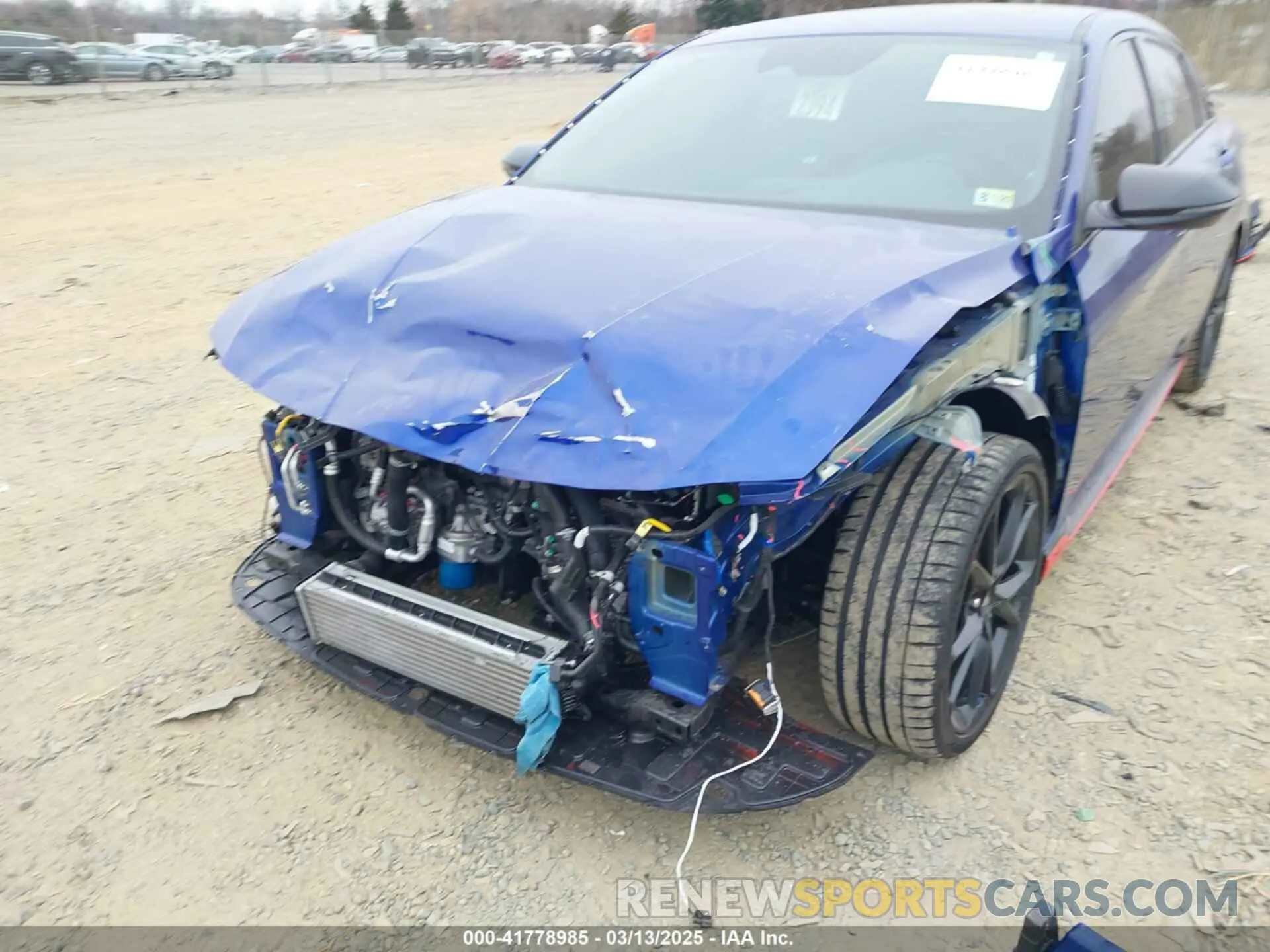 6 fotografías del automóvil dañado KMHLW4DK1RU022685 HYUNDAI ELANTRA N 2024