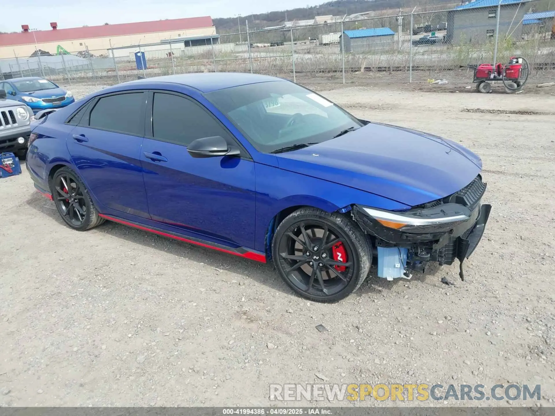 1 fotografías del automóvil dañado KMHLW4DK4RU020252 HYUNDAI ELANTRA N 2024