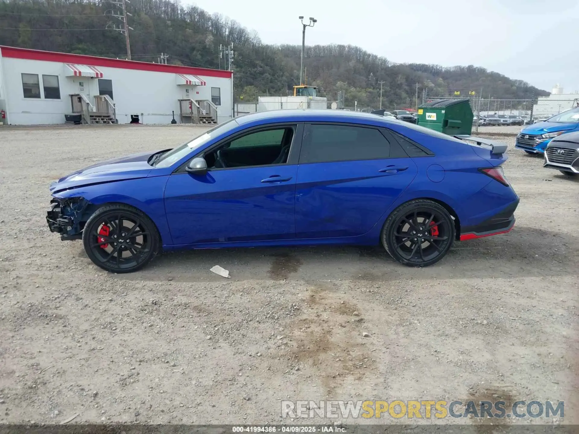 15 fotografías del automóvil dañado KMHLW4DK4RU020252 HYUNDAI ELANTRA N 2024