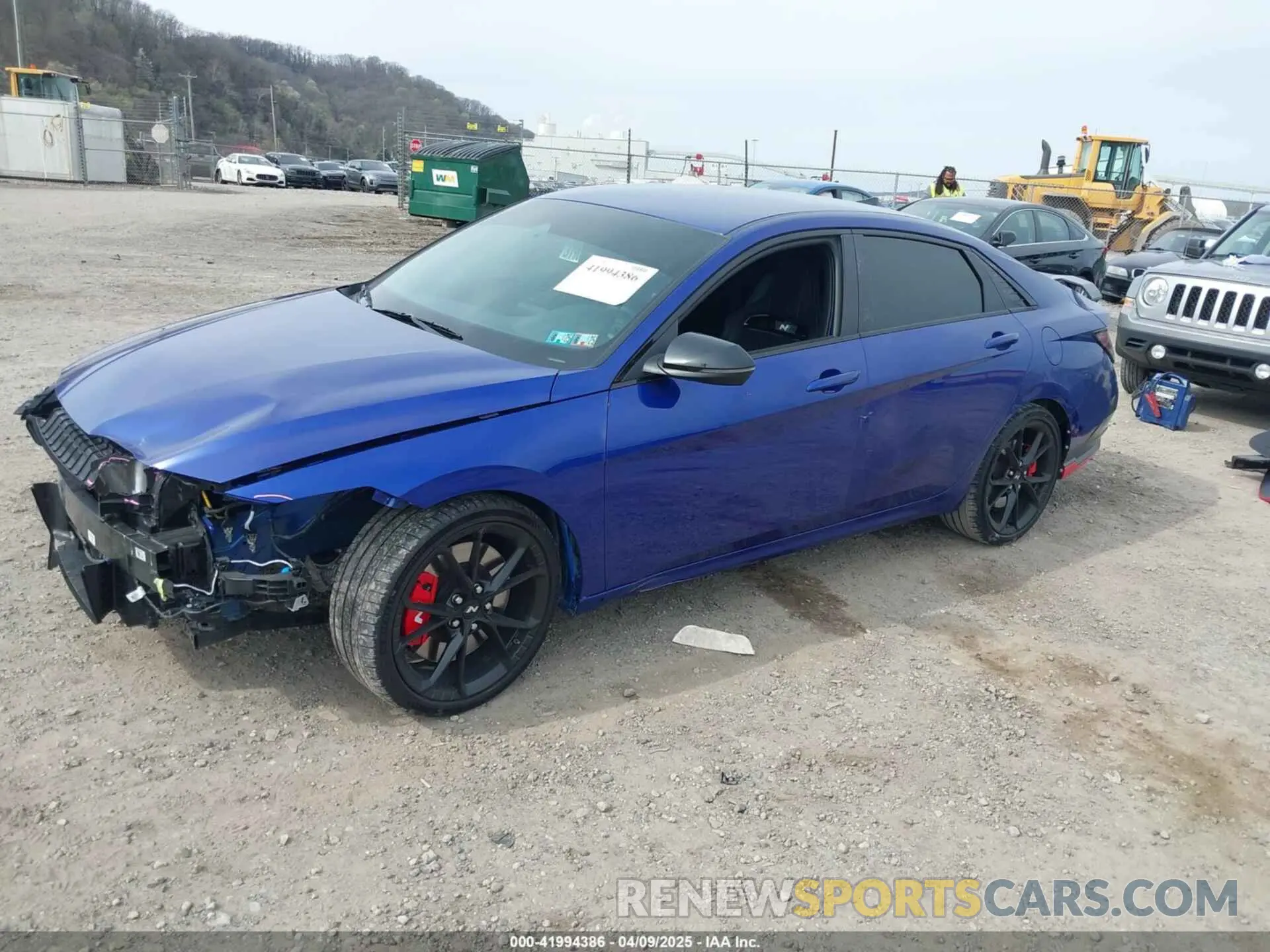 2 fotografías del automóvil dañado KMHLW4DK4RU020252 HYUNDAI ELANTRA N 2024