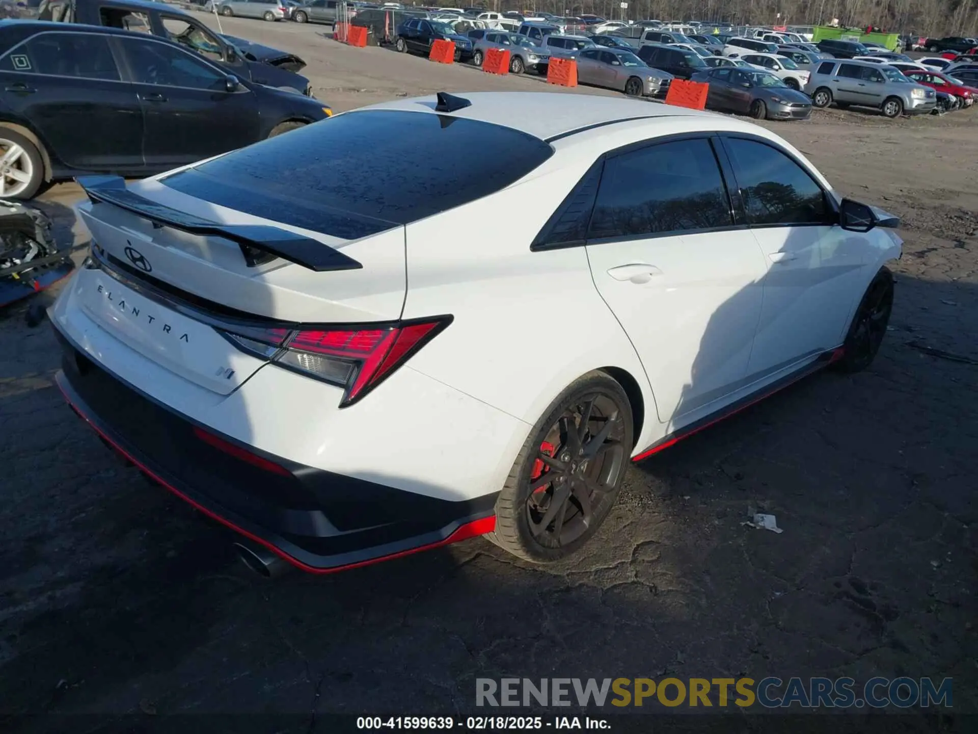 4 fotografías del automóvil dañado KMHLW4DK4RU022468 HYUNDAI ELANTRA N 2024