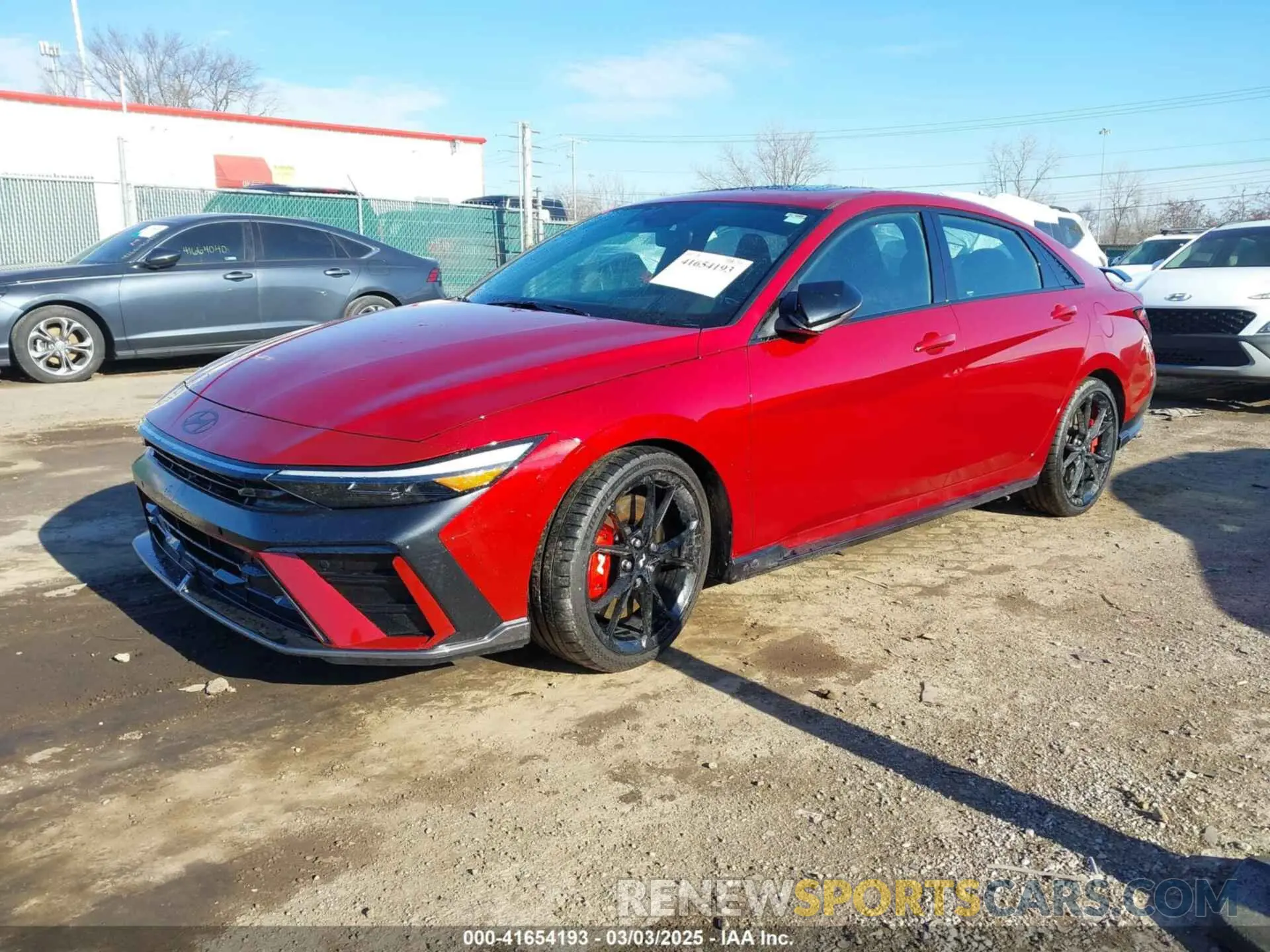 2 fotografías del automóvil dañado KMHLW4DK5RU022852 HYUNDAI ELANTRA N 2024
