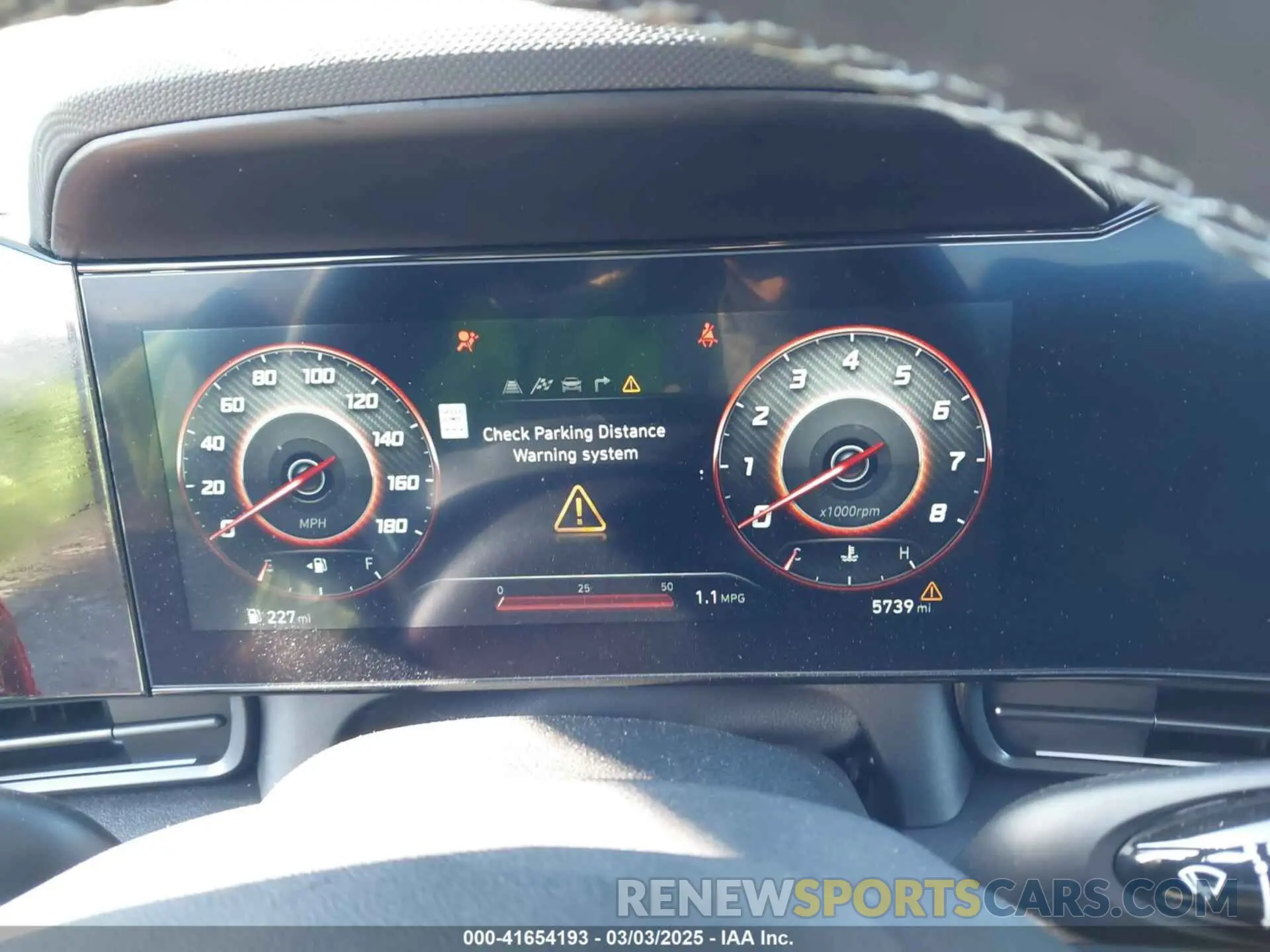 7 fotografías del automóvil dañado KMHLW4DK5RU022852 HYUNDAI ELANTRA N 2024