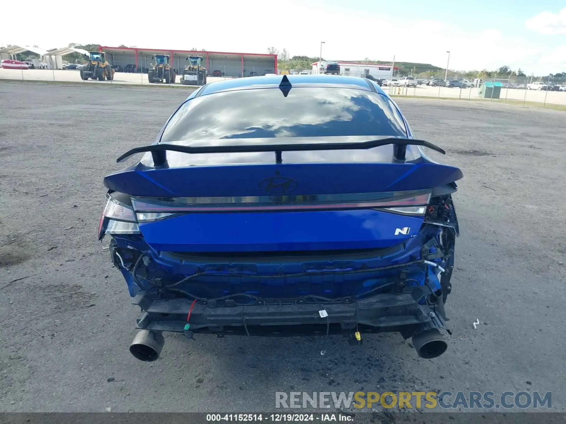 16 fotografías del automóvil dañado KMHLW4DK6RU019989 HYUNDAI ELANTRA N 2024
