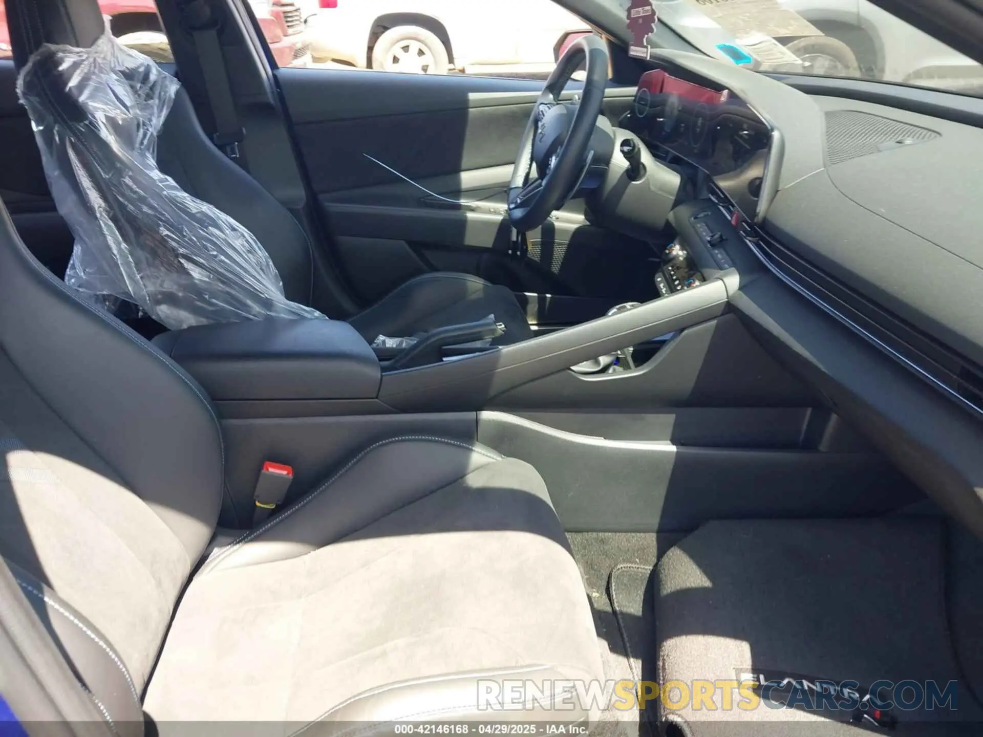 5 fotografías del automóvil dañado KMHLW4DK6RU021337 HYUNDAI ELANTRA N 2024