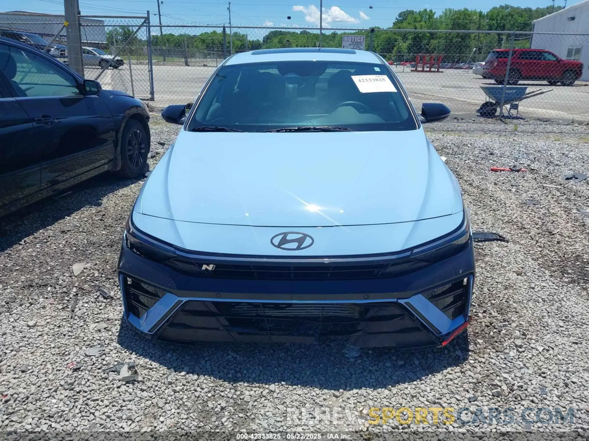 12 fotografías del automóvil dañado KMHLW4DK2SU024872 HYUNDAI ELANTRA N 2025